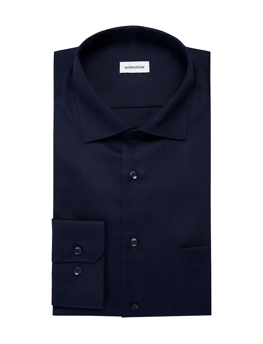 Seidensticker - Business shirt Regular - formelle hemden - navy - 2