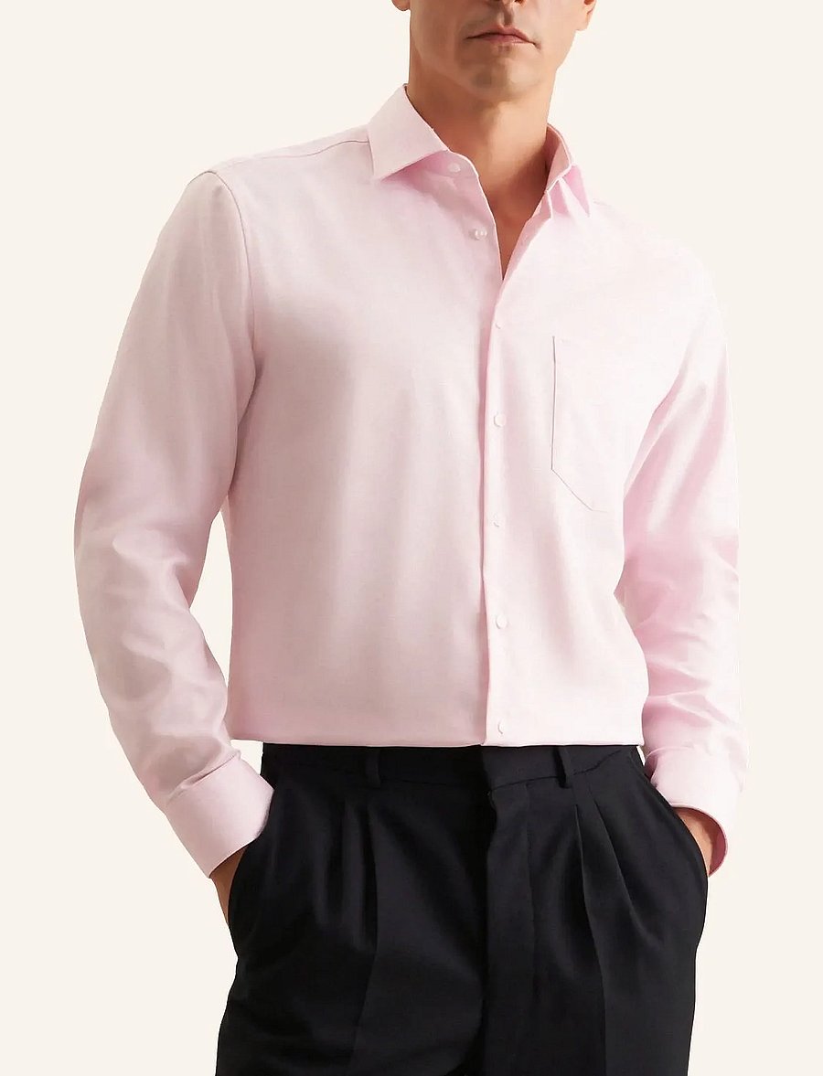 Seidensticker - Business shirt Regular - formelle skjorter - pink - 5