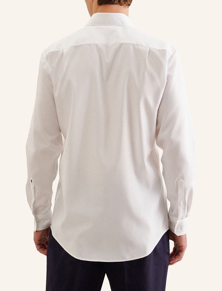 Seidensticker - Business shirt Regular - koszule wizytowe - white - 4