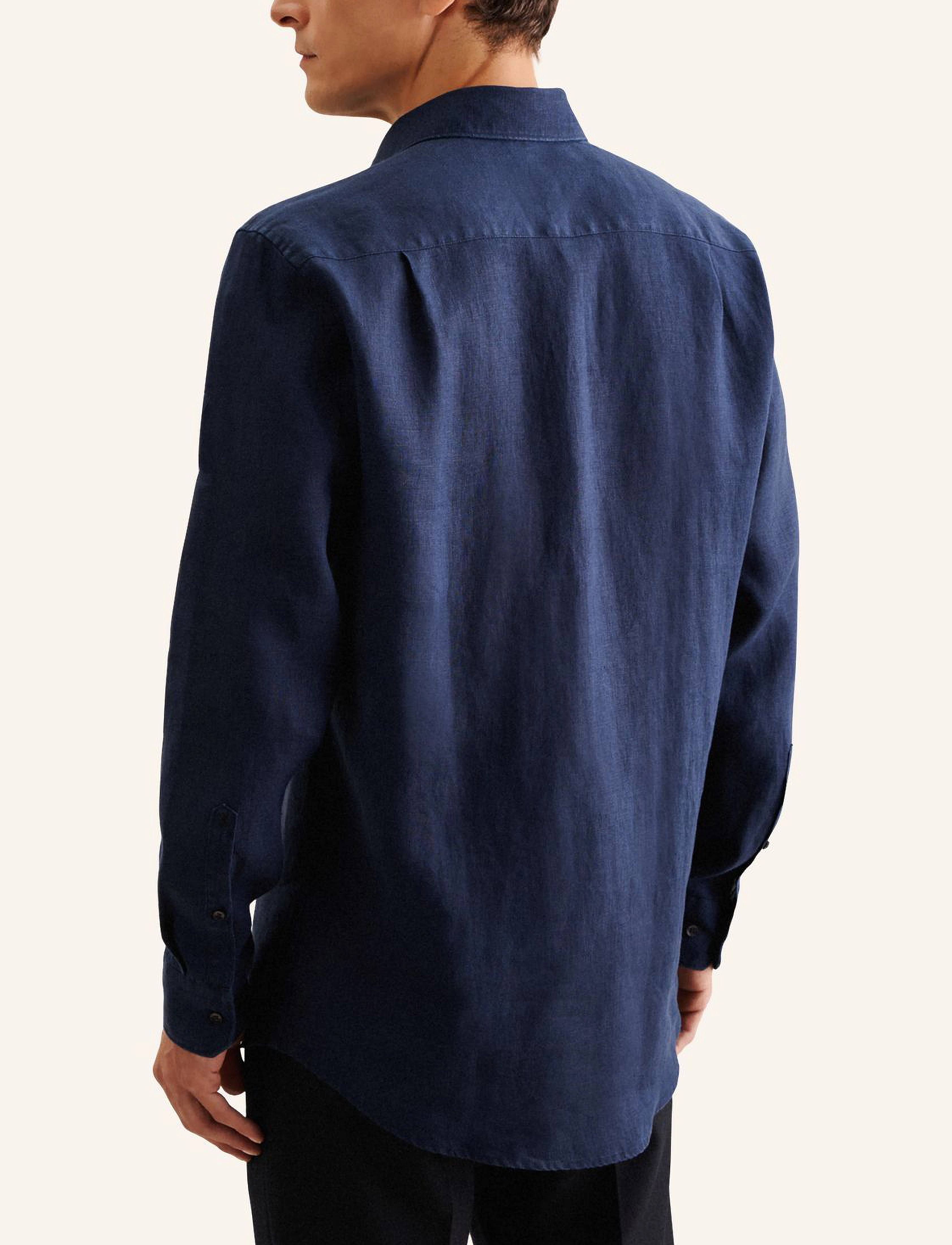 Seidensticker - CITYHEMDEN 1/1 ARM - dark blue - 4