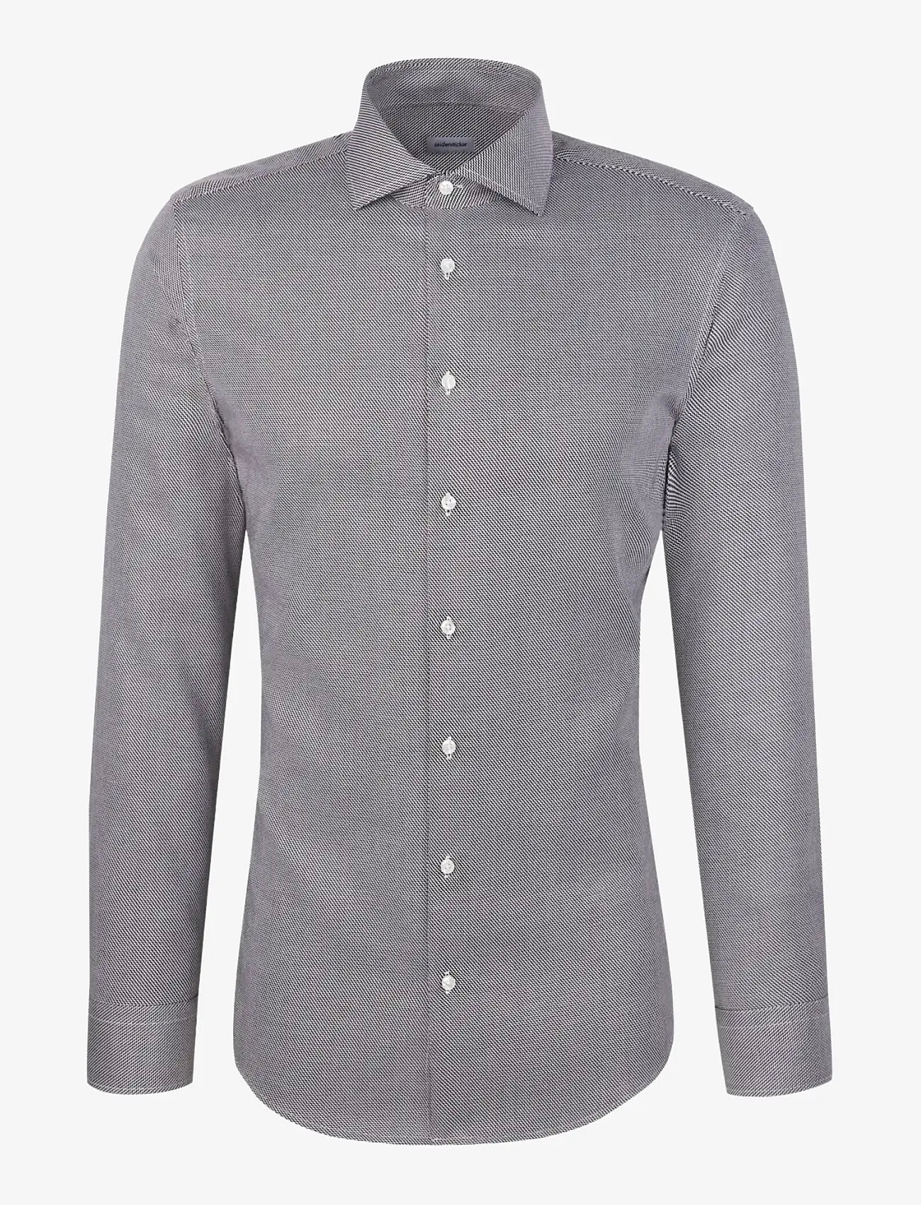 Seidensticker - CITYHEMDEN 1/1 ARM - formal shirts - dark brown - 0