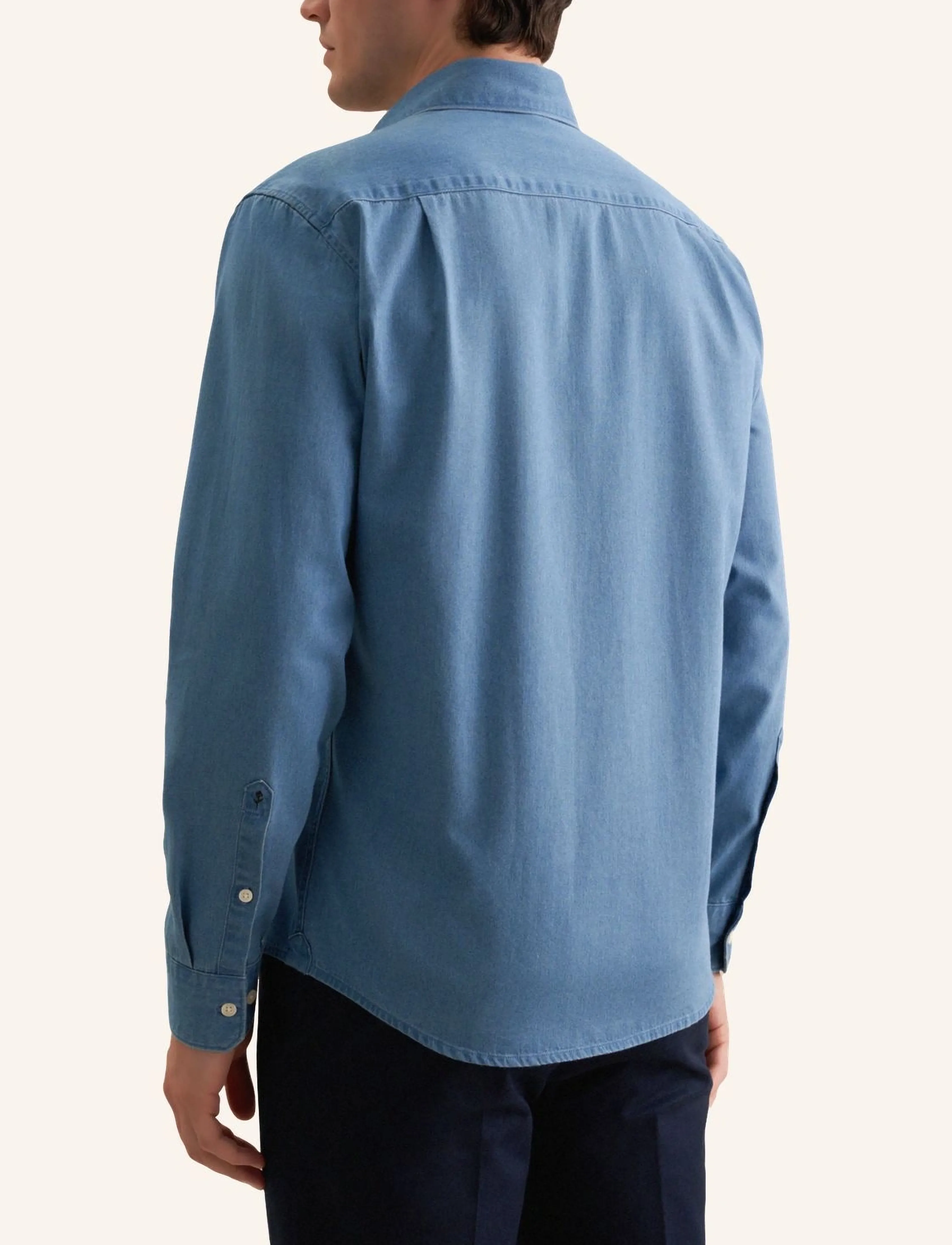 Seidensticker - Casual Shirt Regular - jeanshemden - blue - 3