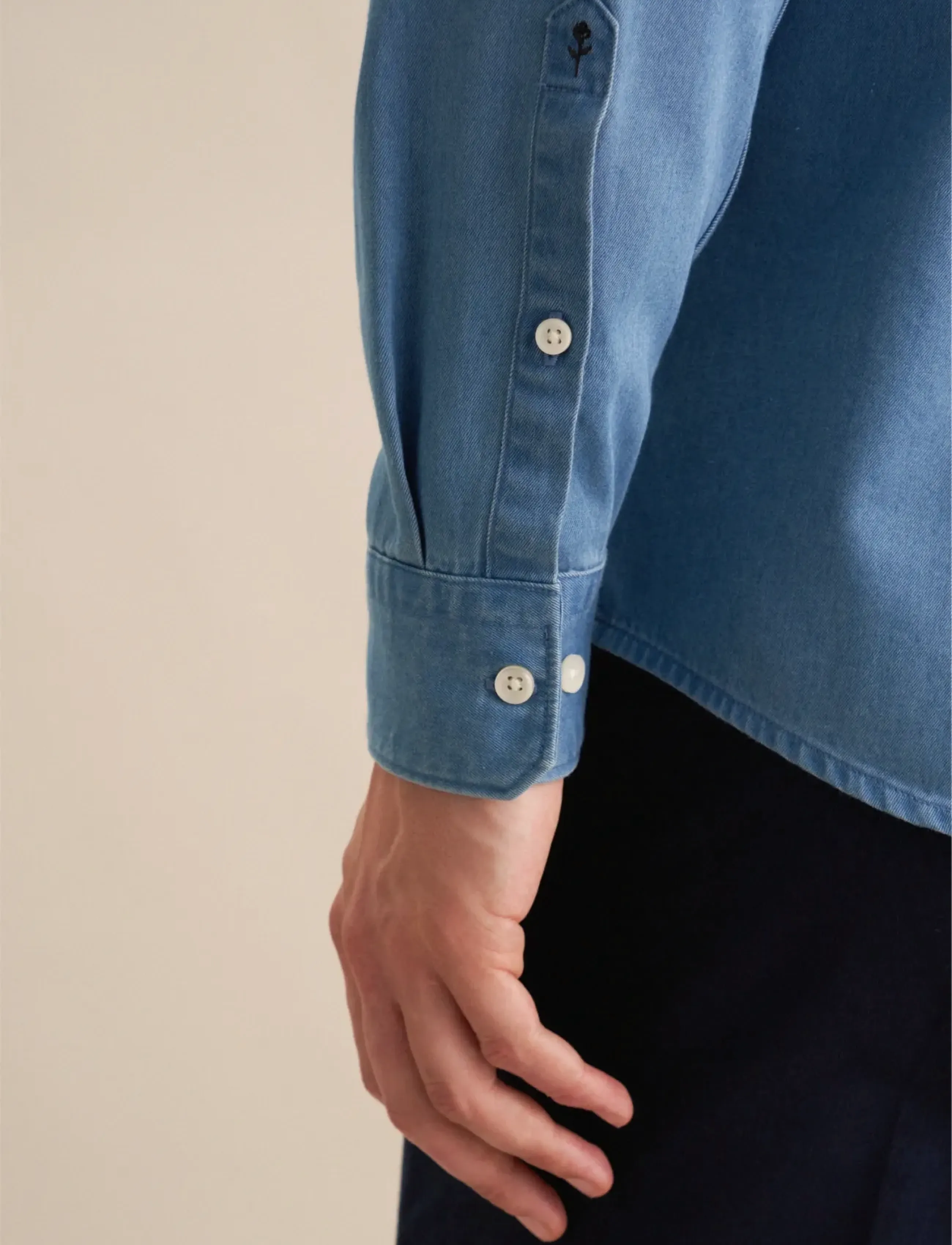 Seidensticker - Casual Shirt Regular - jeanshemden - blue - 4