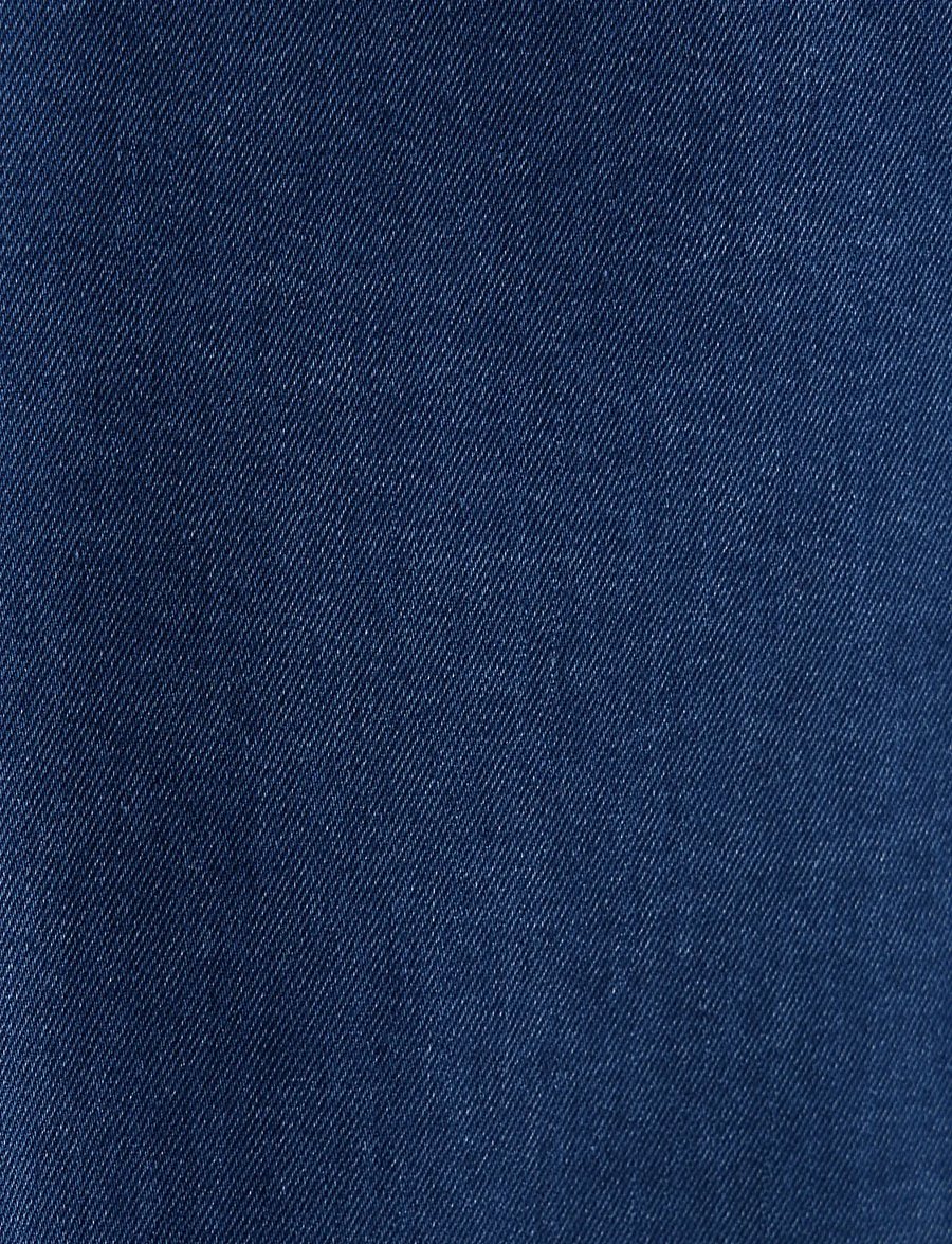 Seidensticker - Denim shirt Regular - denim shirts - dark blue - 5