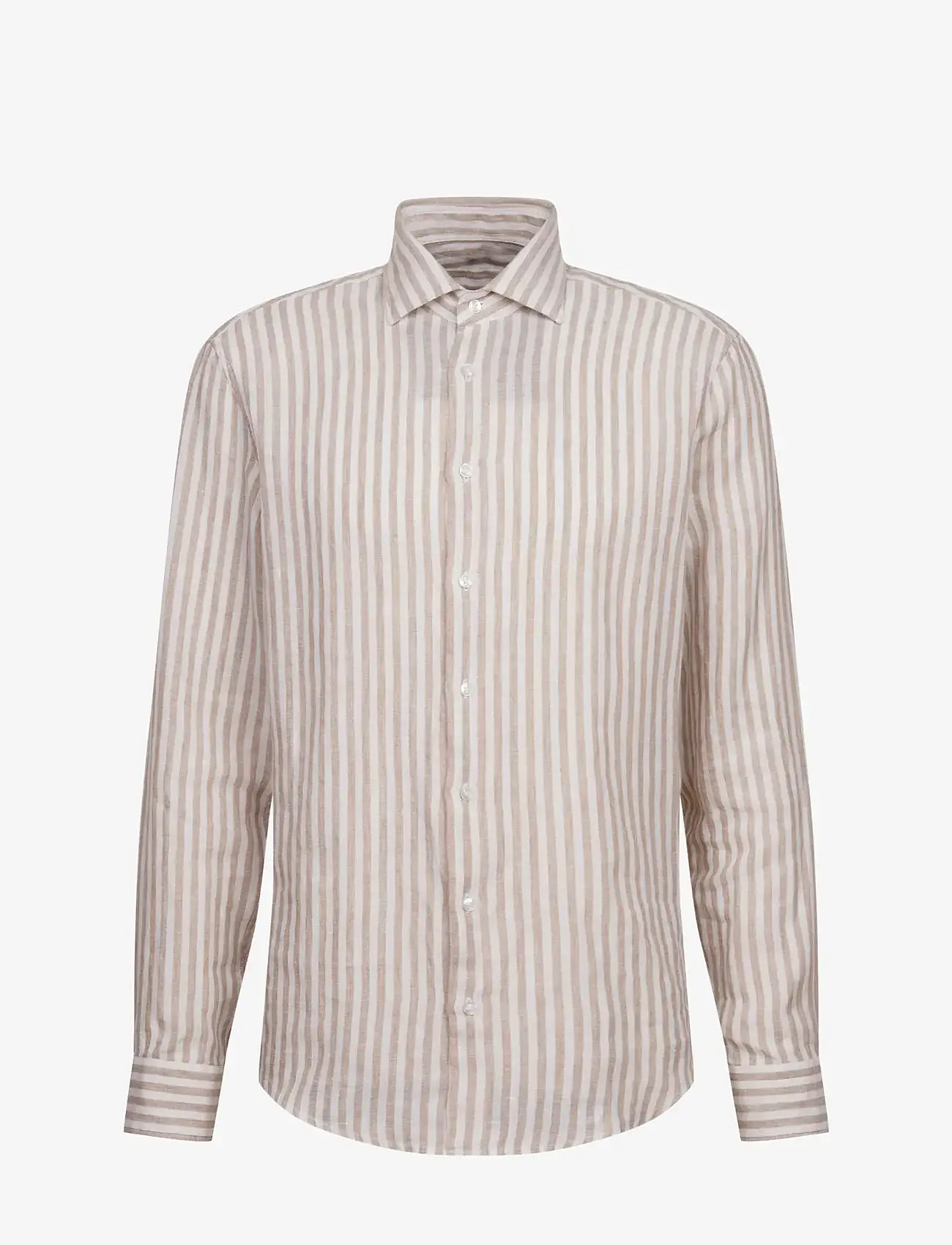 Seidensticker - CITYHEMDEN 1/1 ARM - linen shirts - sand - 1