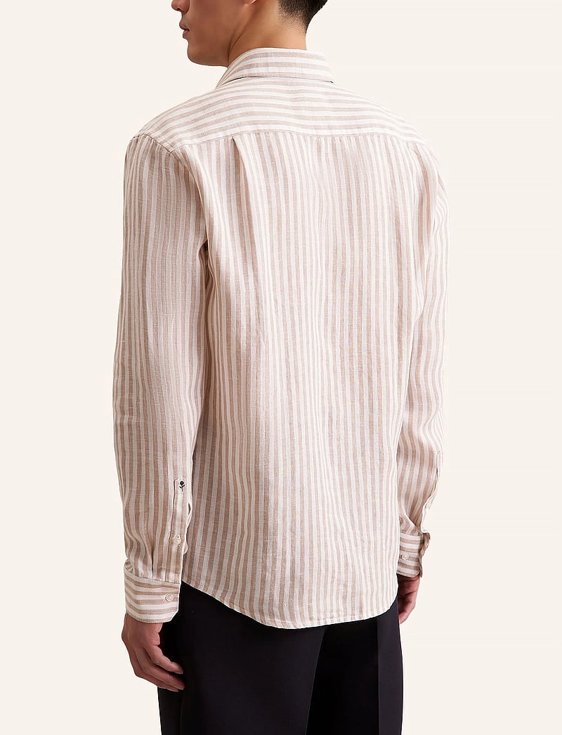 Seidensticker - CITYHEMDEN 1/1 ARM - linen shirts - sand - 4