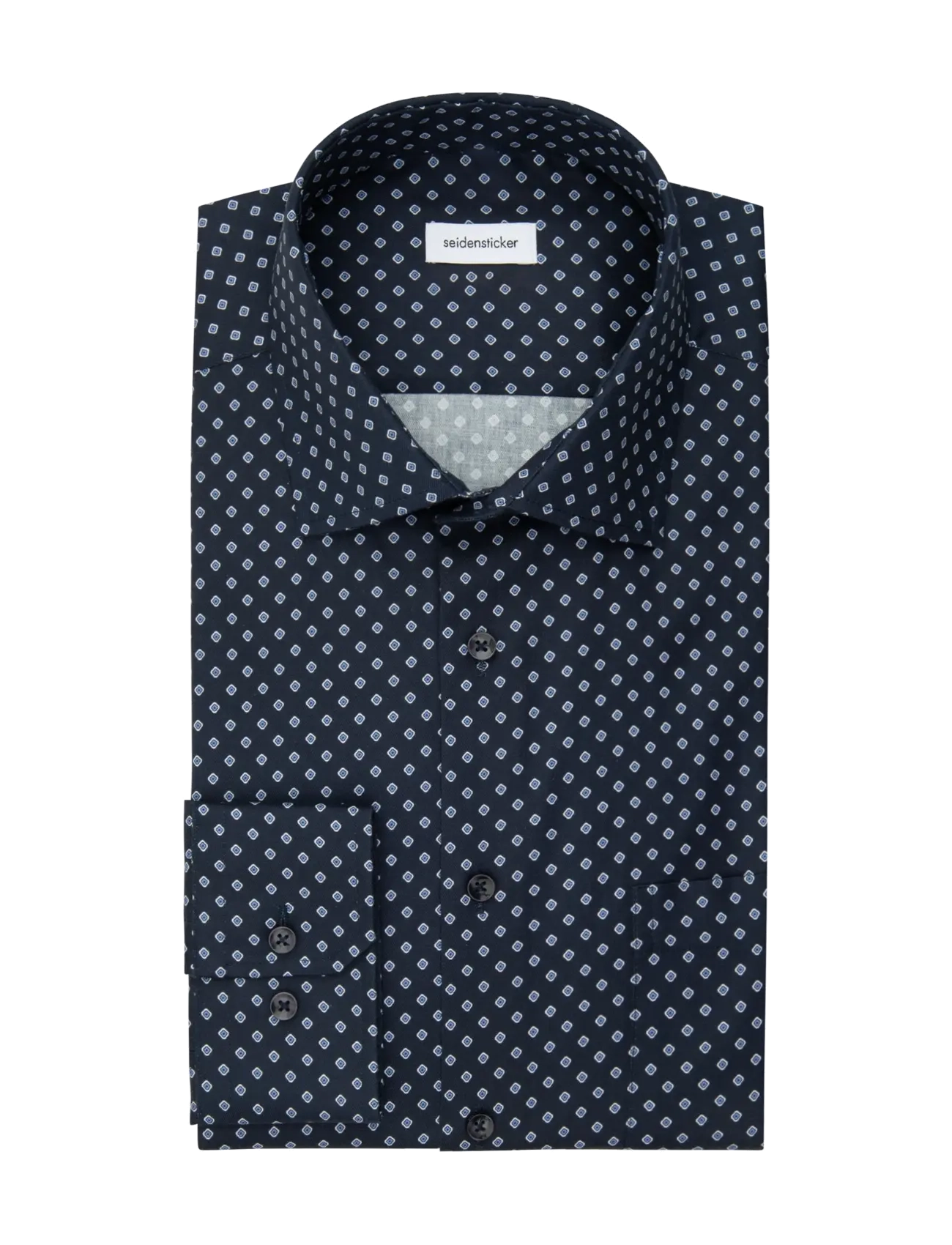 Seidensticker - CITYHEMDEN 1/1 ARM - navy blue - 5