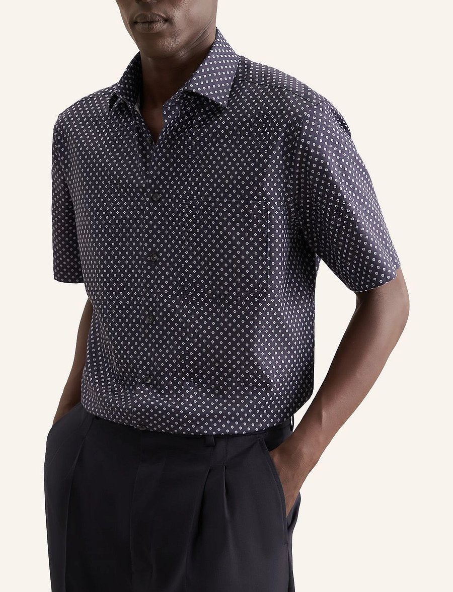 Seidensticker - Business shirt Regular - navy blue - 0
