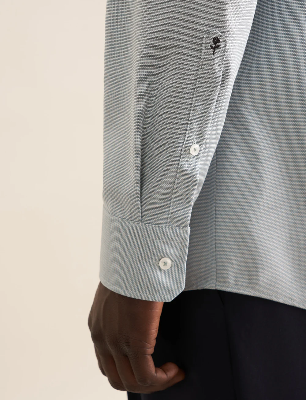 Seidensticker - CITYHEMDEN 1/1 ARM - proginiai marškiniai - sage green - 5