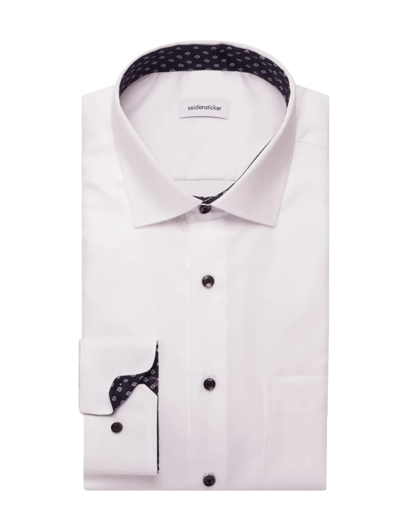 Seidensticker - Business Kent Patch5 - white - 3
