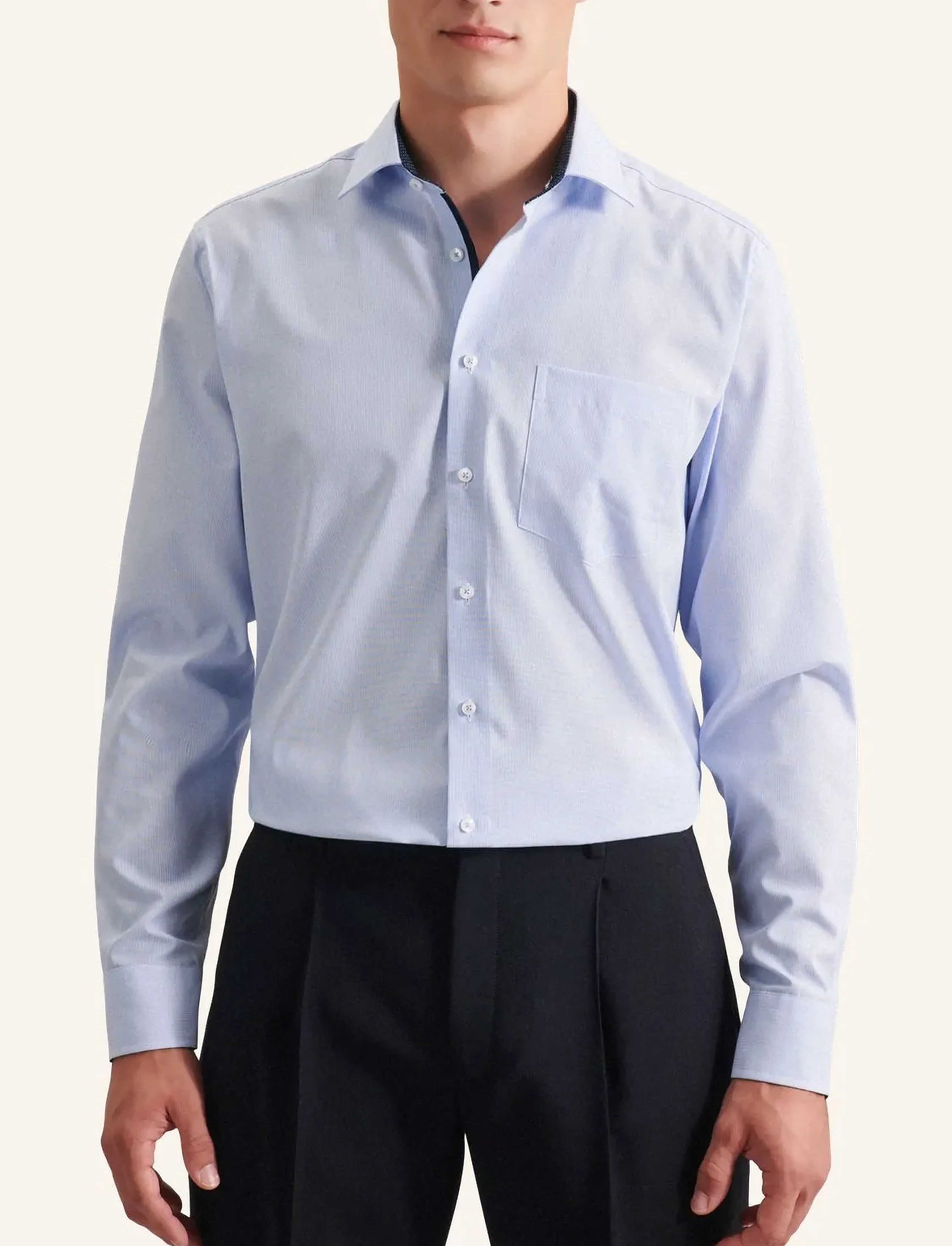 Seidensticker - Business shirt Regular - kostymskjortor - light blue - 5
