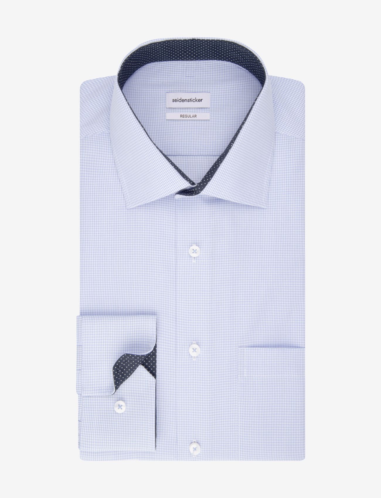 Seidensticker - Business Kent Patch13 - formelle hemden - light blue - 3