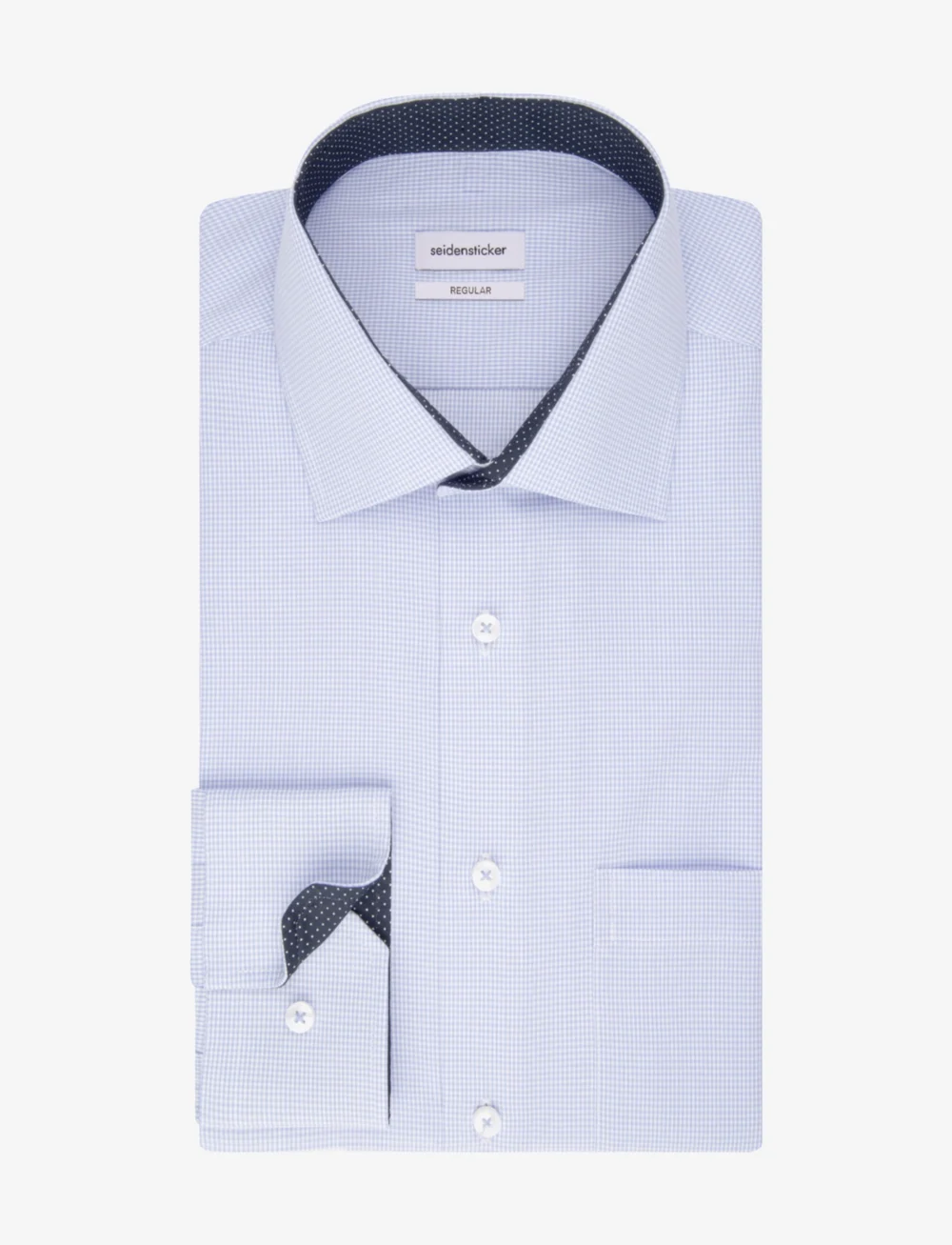 Seidensticker - CITYHEMDEN 1/1 ARM - kostymskjortor - light blue - 3