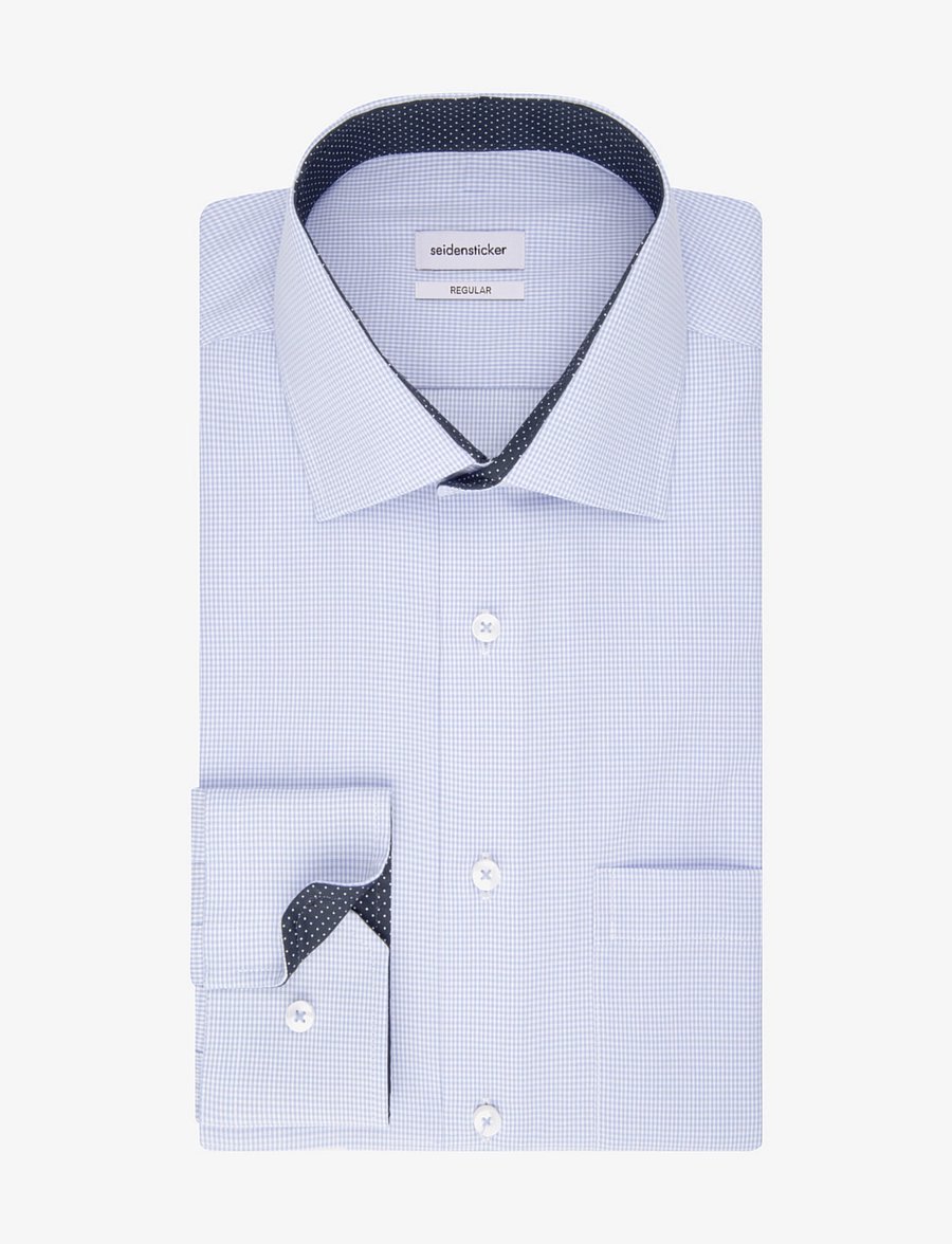 Seidensticker - Business shirt Regular - formelle hemden - light blue - 4
