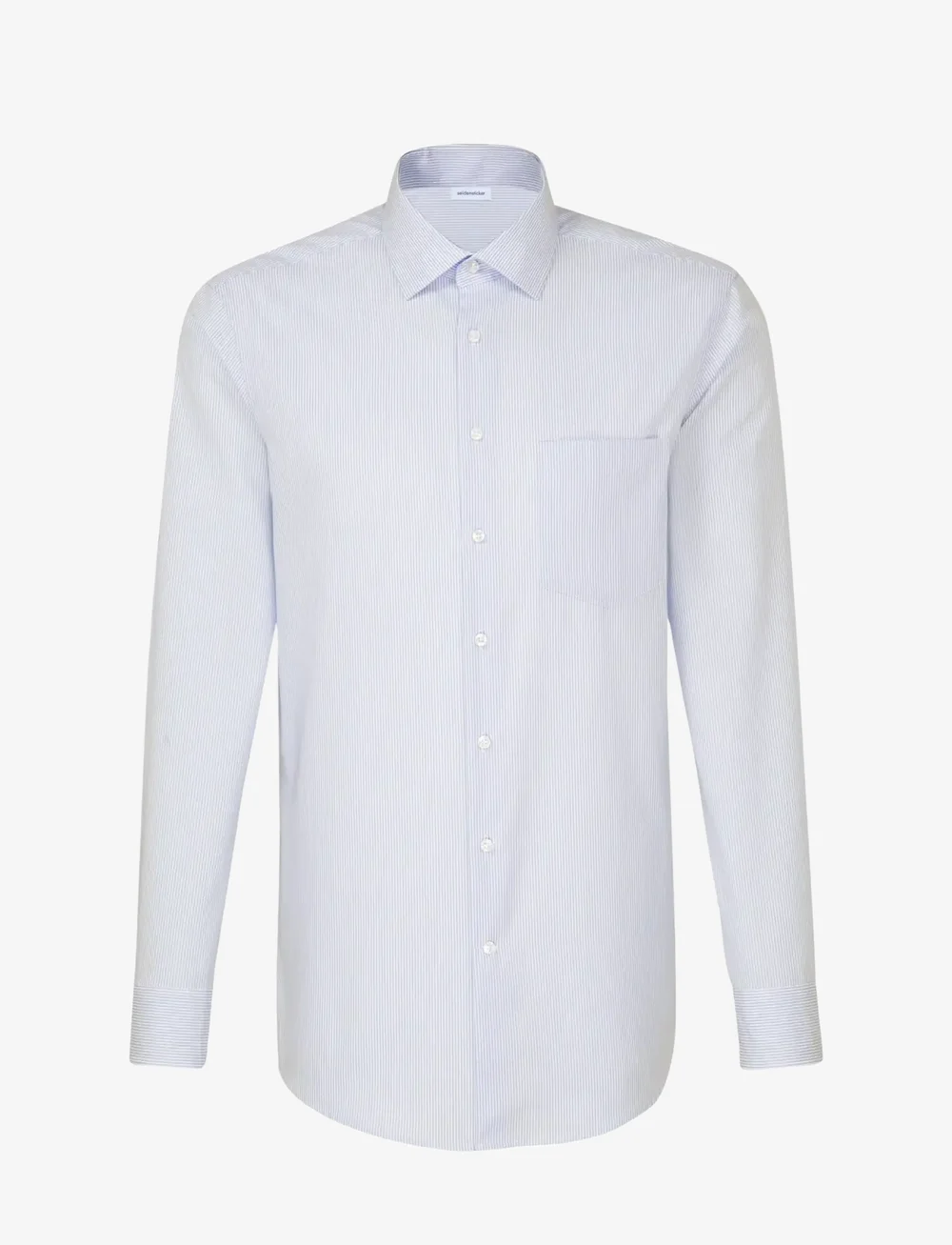 Seidensticker - Business Kent 108 1/1 - striped shirts - light blue - 1