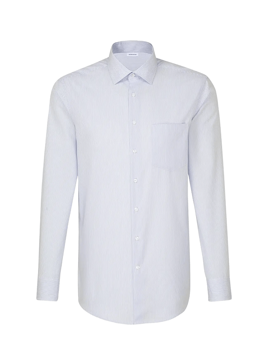 Seidensticker - Business shirt Regular - gestreifte hemden - light blue - 1