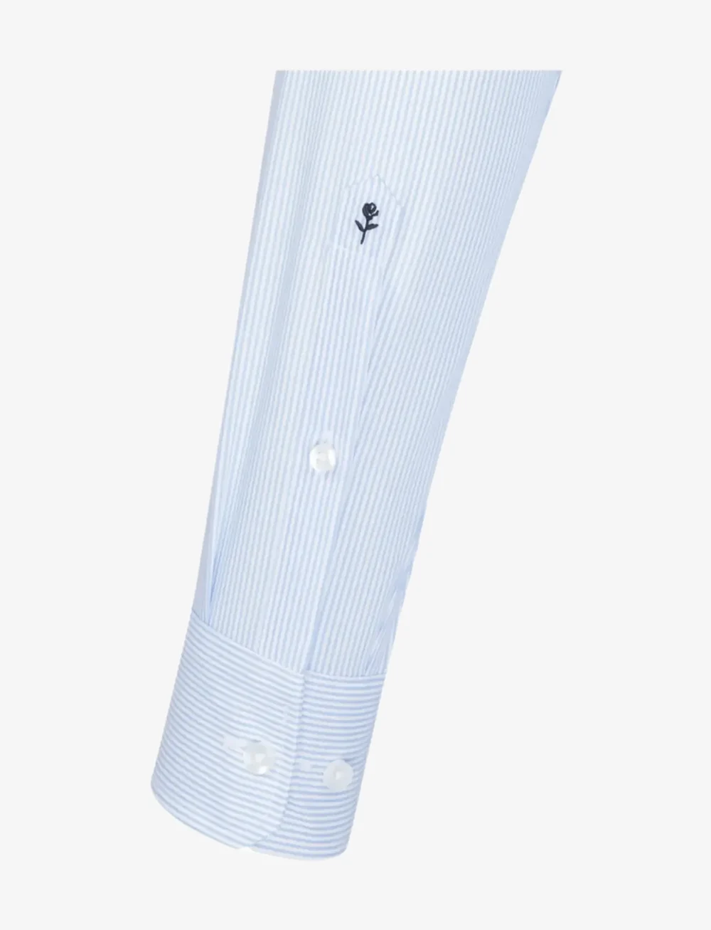 Seidensticker - Business Kent 108 1/1 - striped shirts - light blue - 4