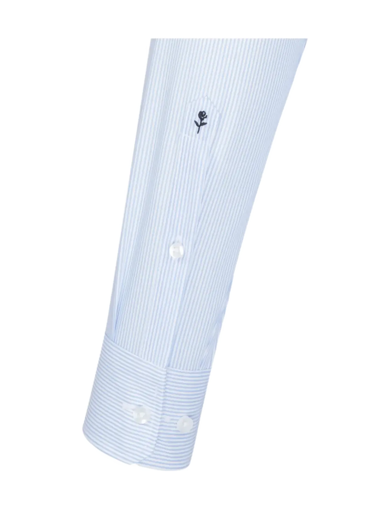 Seidensticker - Business shirt Regular - triibulised särgid - light blue - 4