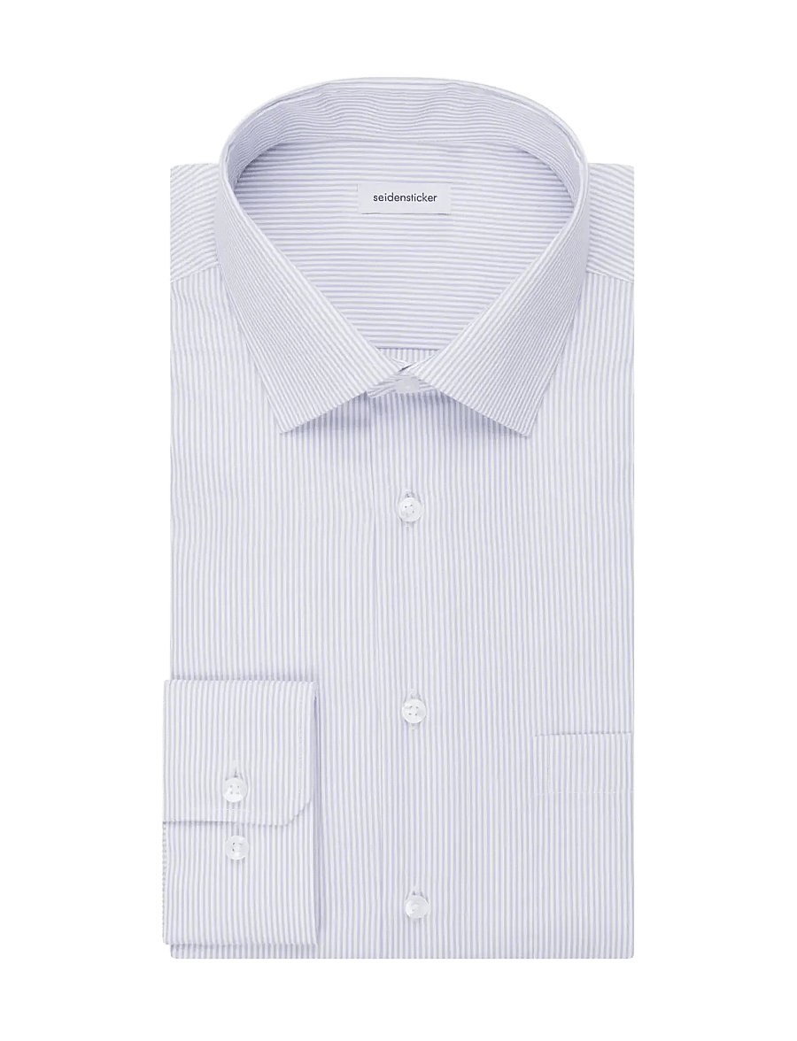 Seidensticker - Business shirt Regular - gestreifte hemden - light blue - 2