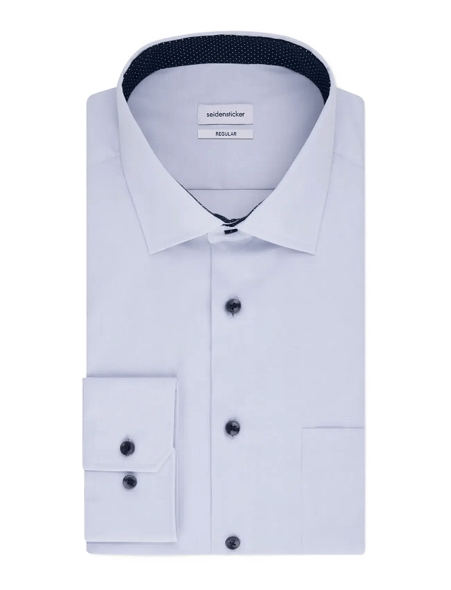 Seidensticker - Business shirt Regular - formele overhemden - light blue - 4