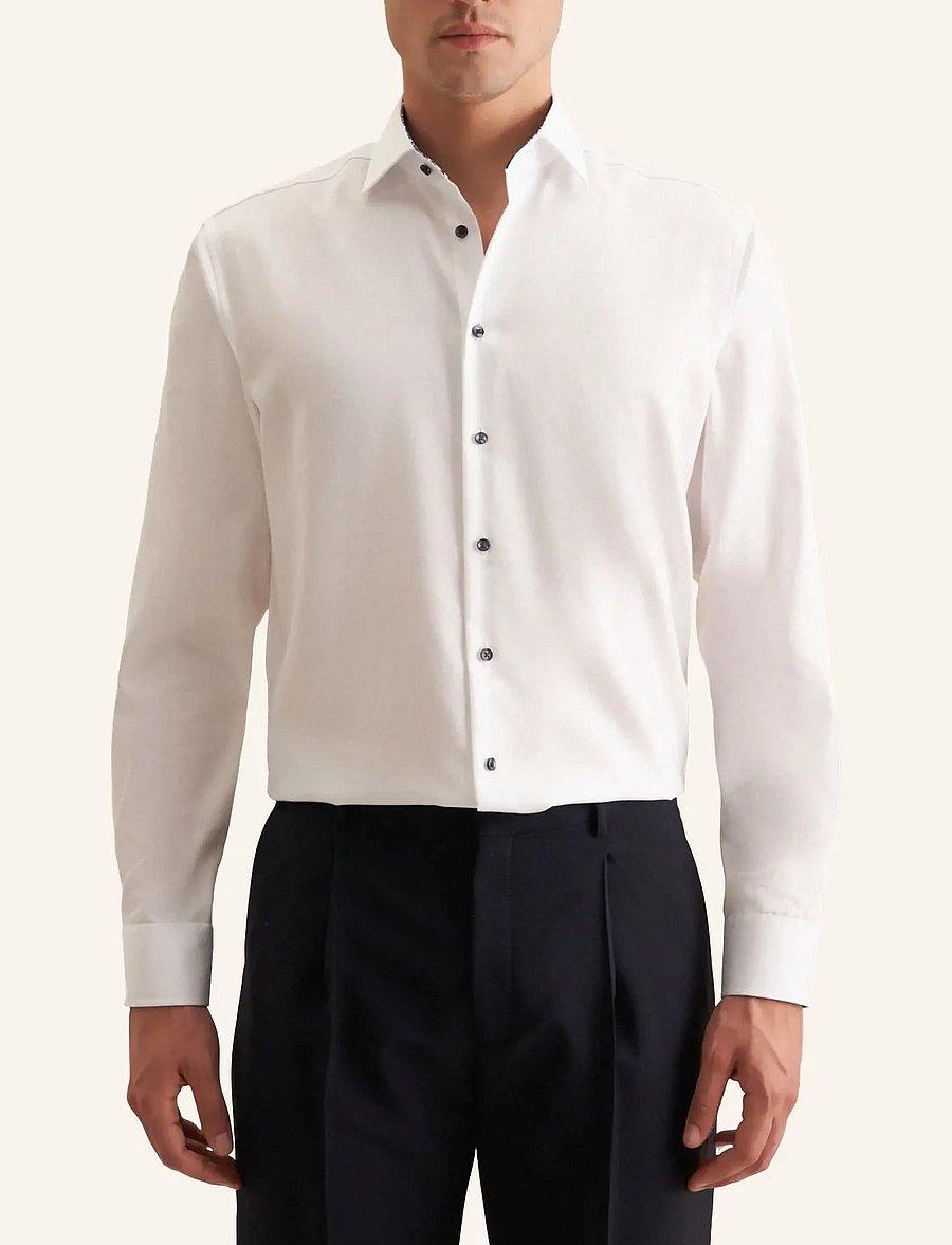 Seidensticker - Business shirt Regular - kostymskjortor - white - 0