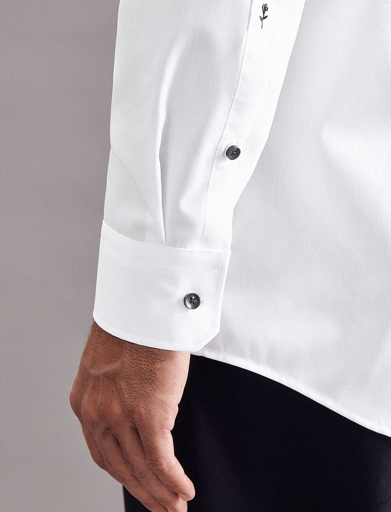 Seidensticker - Business Kent 108 Patch 12 1/1 - kostymskjortor - white - 5