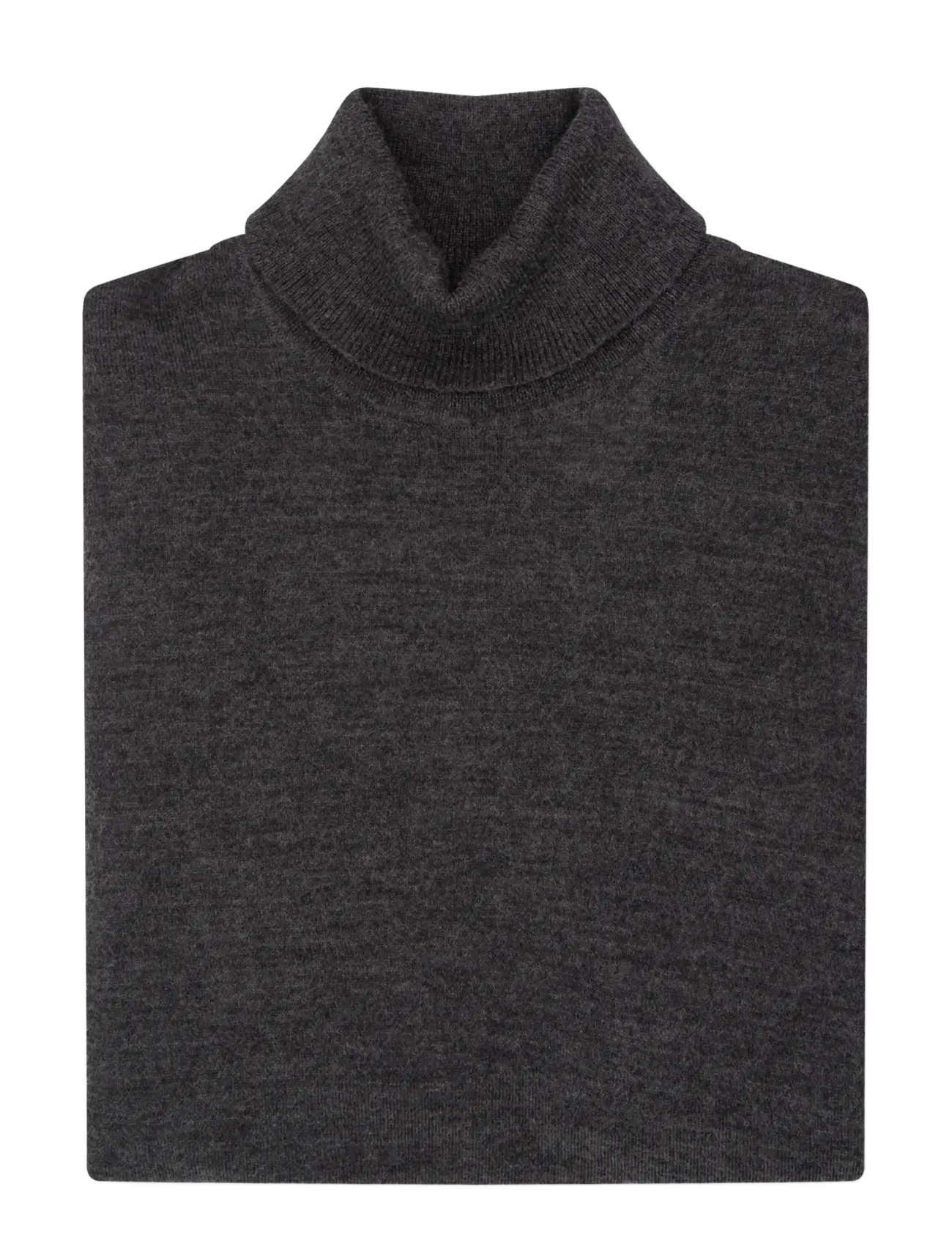 Seidensticker - Sweater knit Regular - rullekraver - anthrazit mÉlange - 3