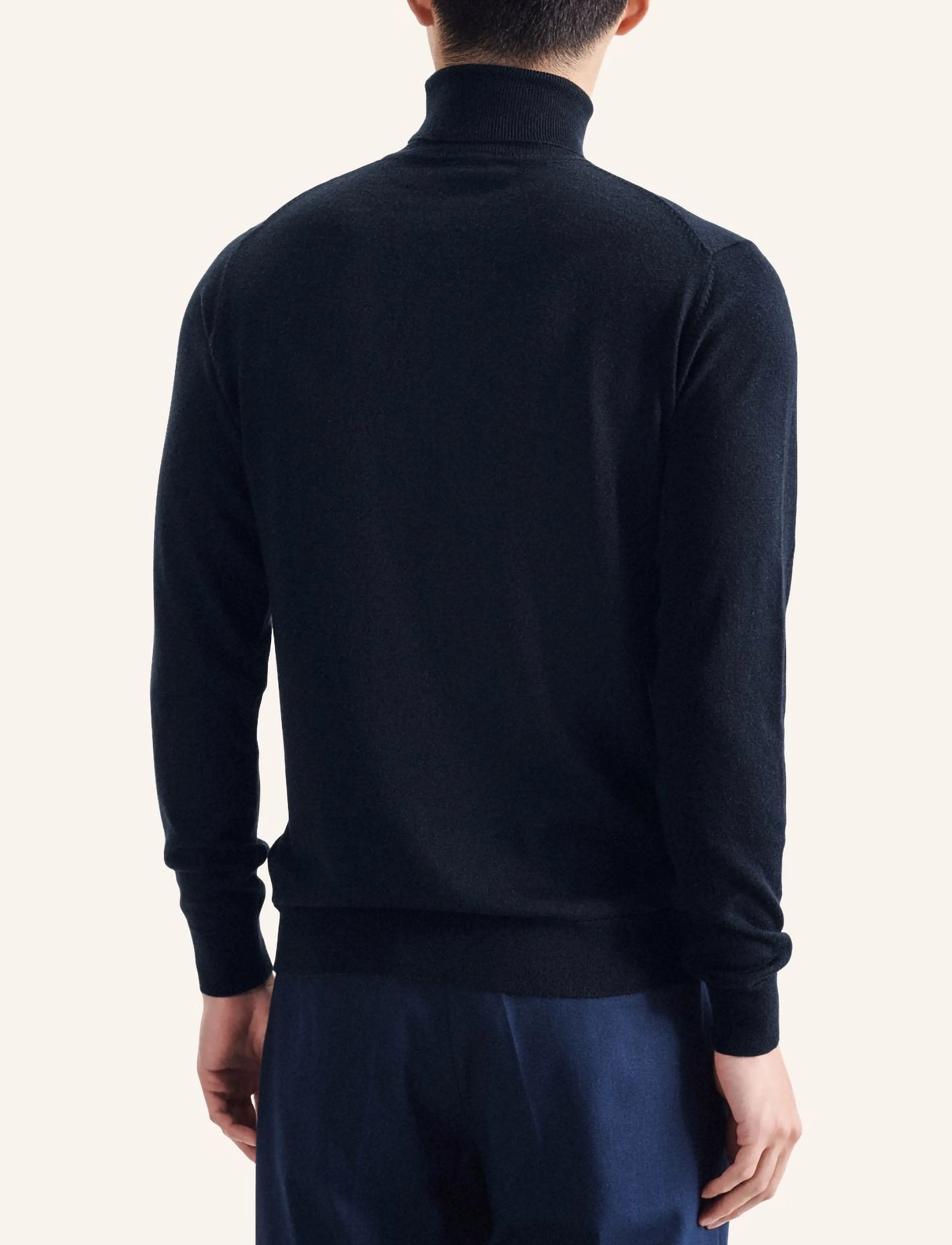 Seidensticker - Sweater knit Regular - deep navy - 2