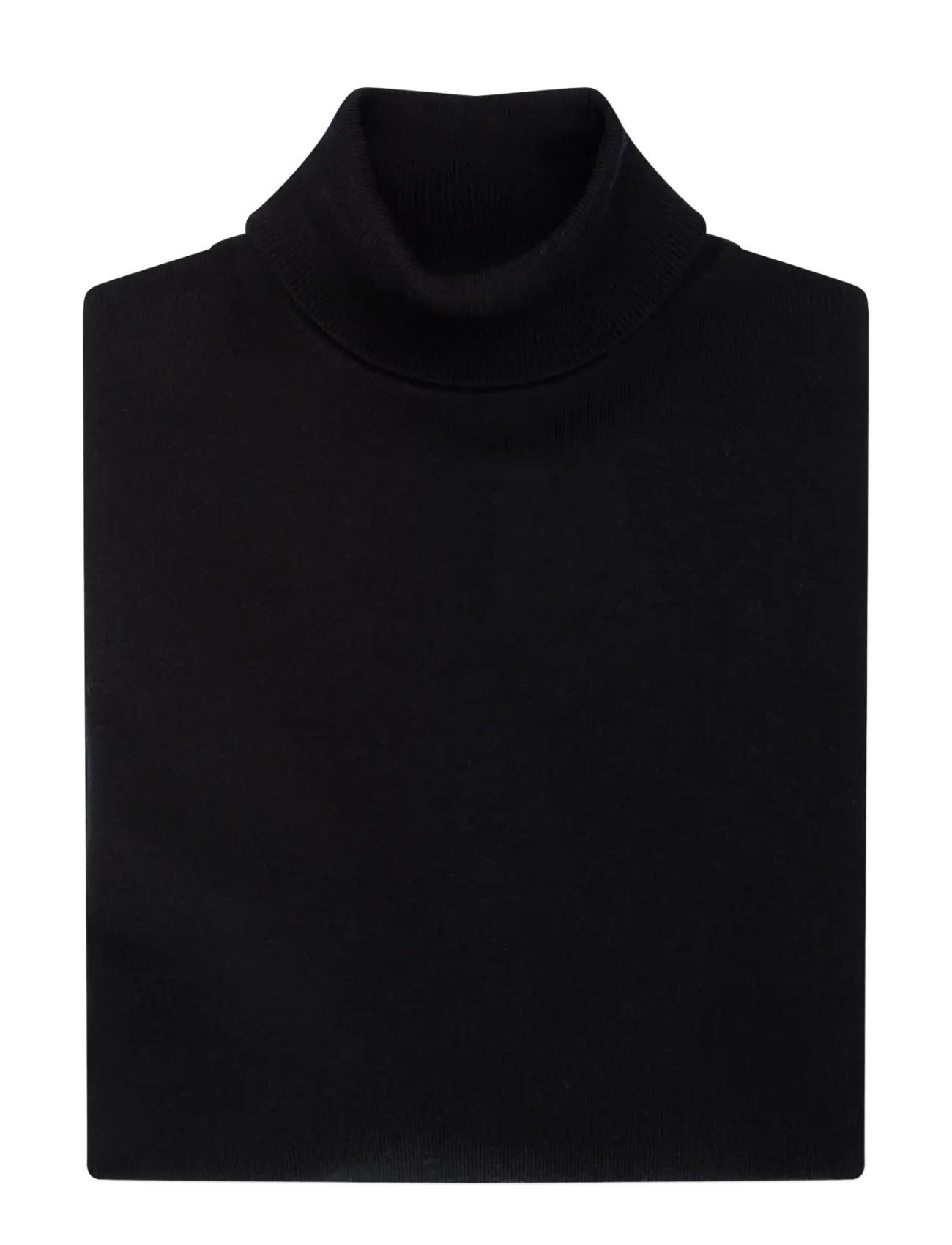 Seidensticker - Sweater knit Regular - rullekraver - real black - 3