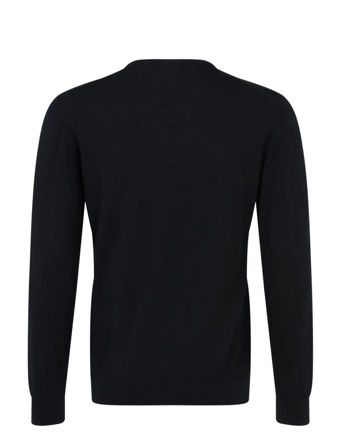 Seidensticker - Sweater knit Regular - rund hals - black - 1