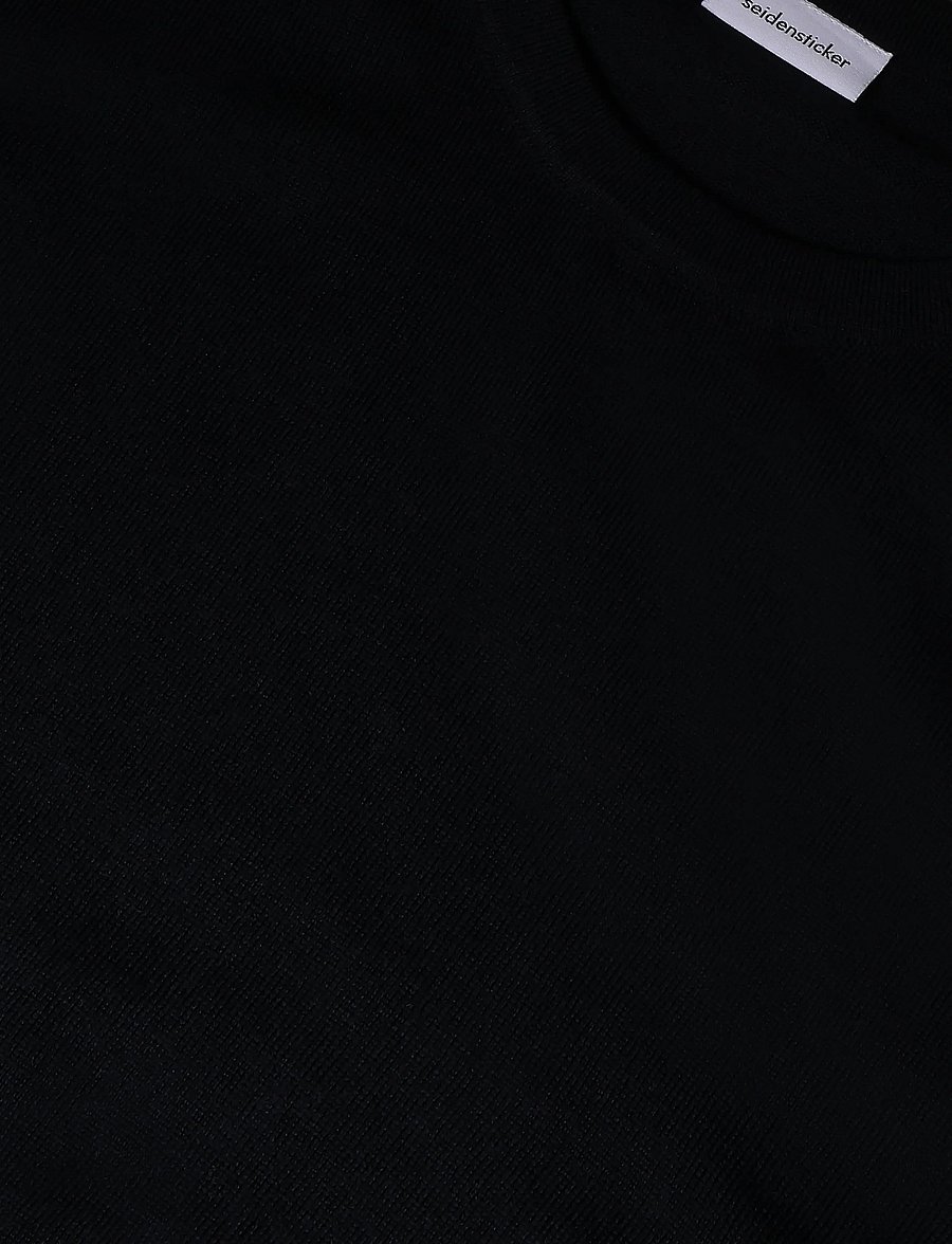 Seidensticker - Sweater knit Regular - rundhals - deep navy - 4
