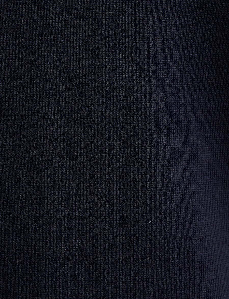 Seidensticker - Sweater knit Regular - rundhalsad - deep navy - 4