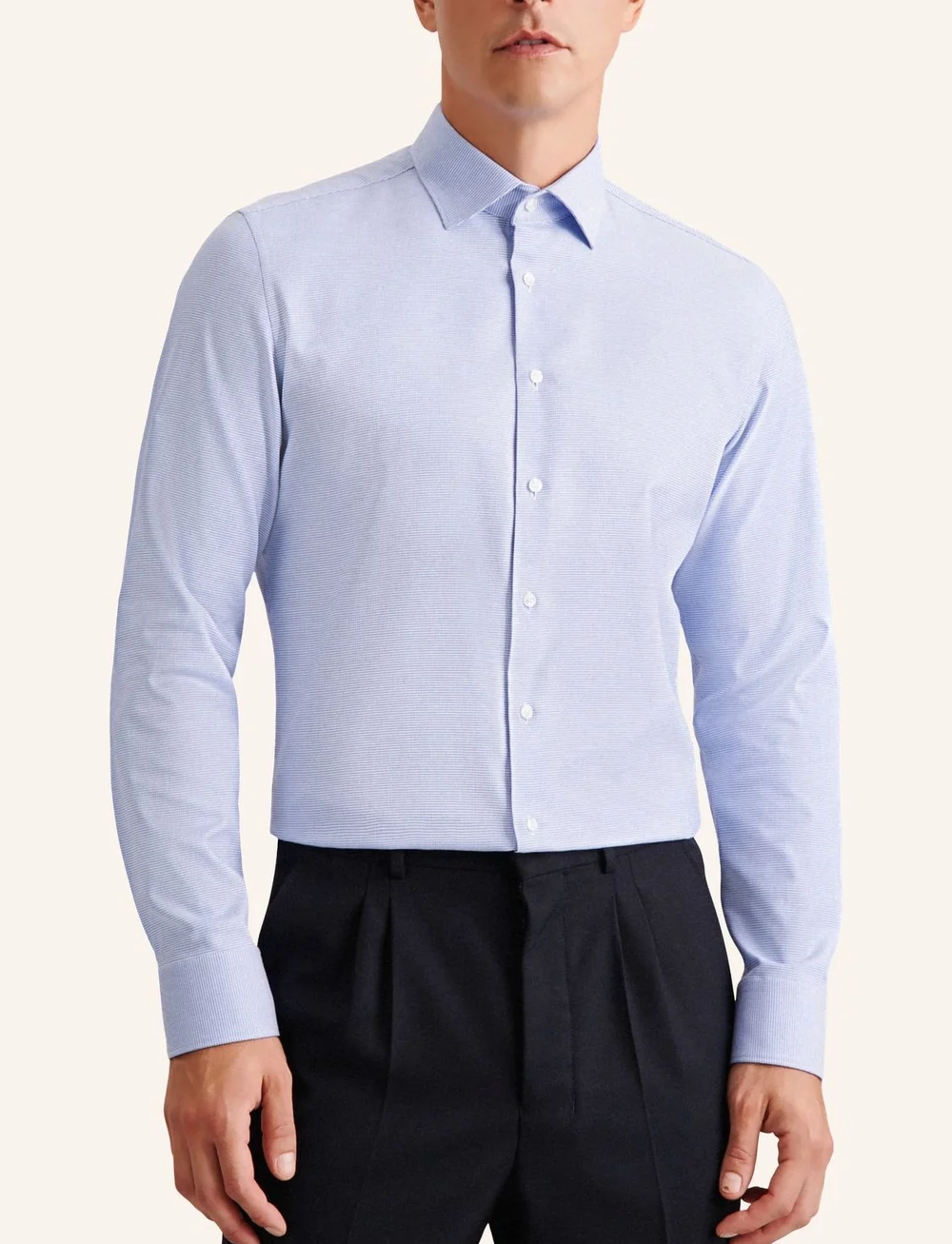 Seidensticker - New Kent 98 - formelle hemden - mid blue - 5