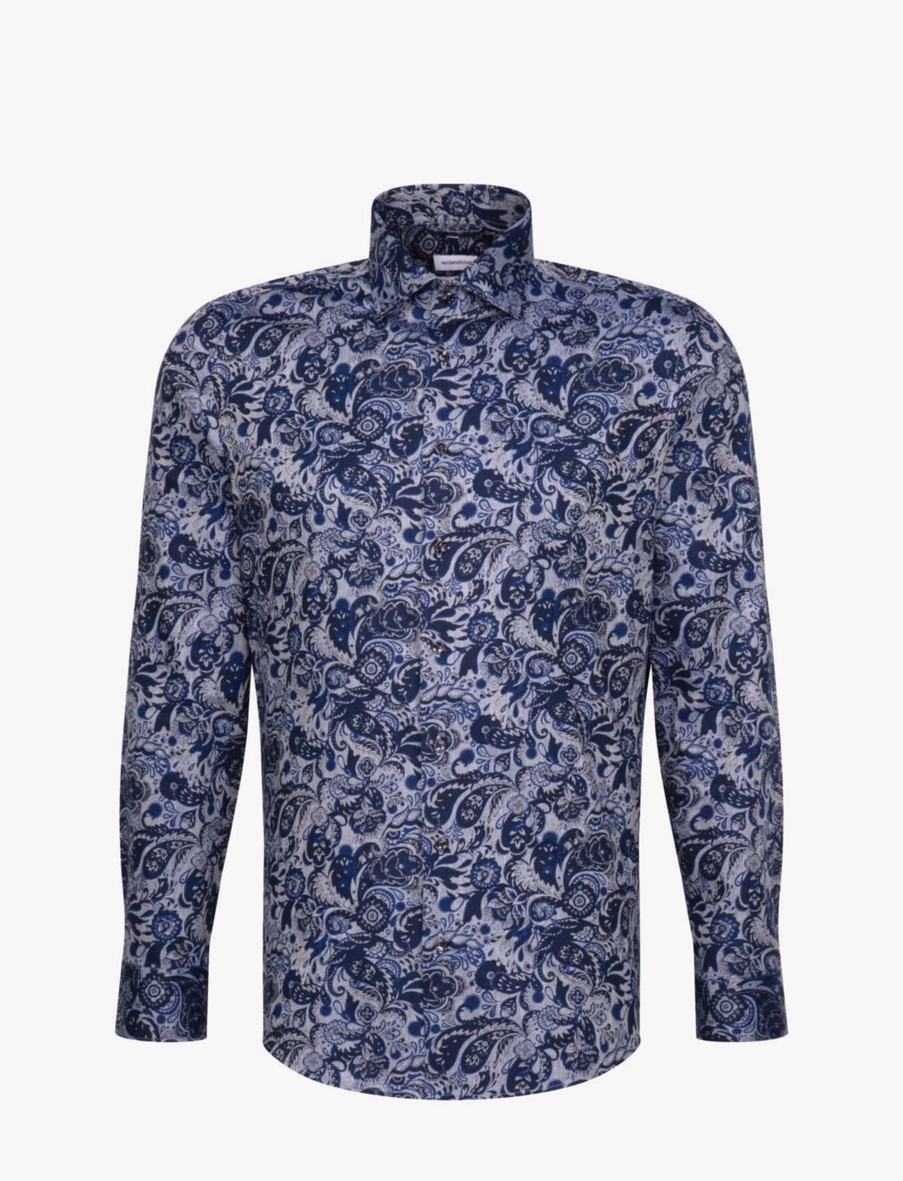 CITYHEMDEN 1/1 ARM - LIGHT GREY