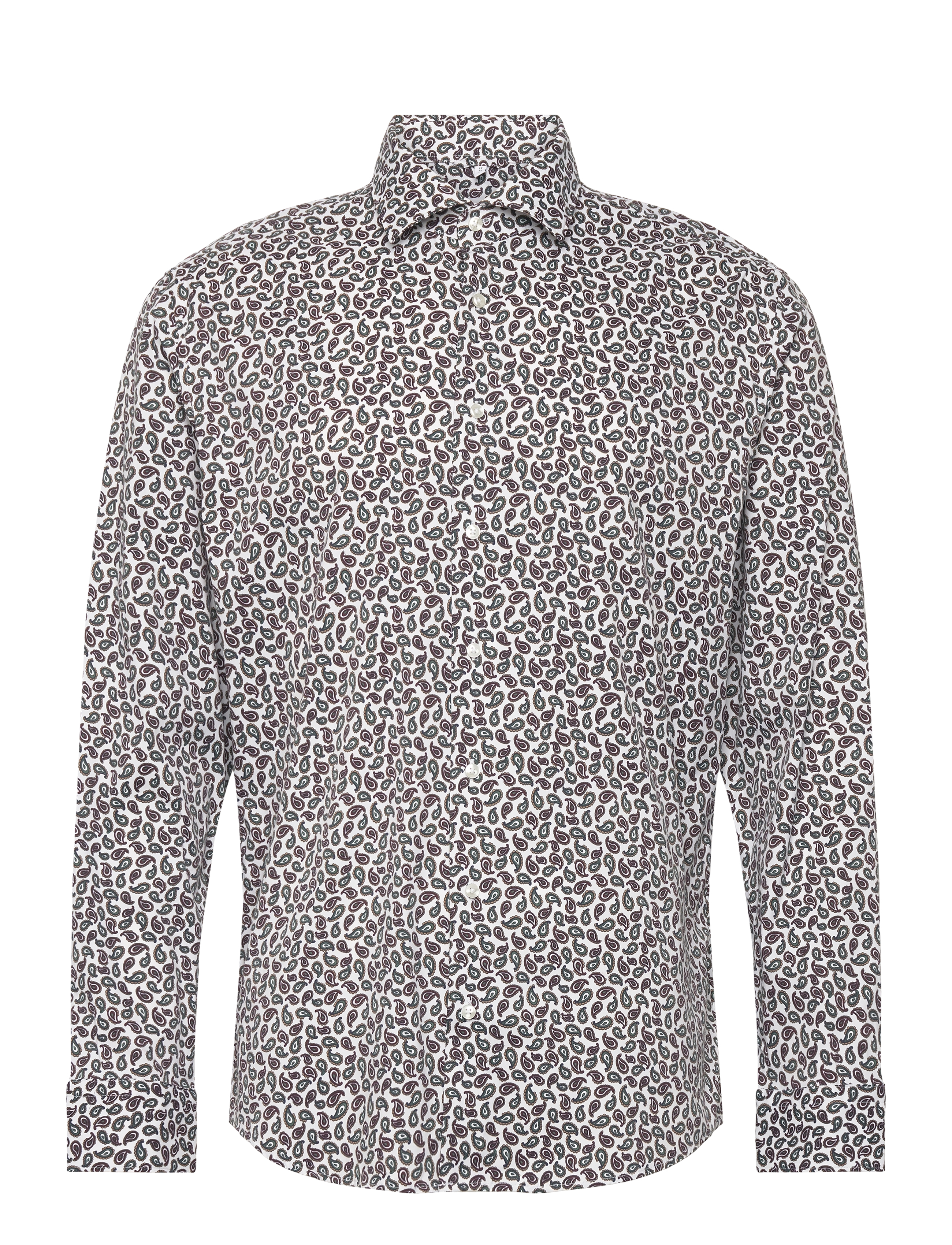 SEIDENSTICKER Performance Shirt Slim Burgundy - 38 - Herren