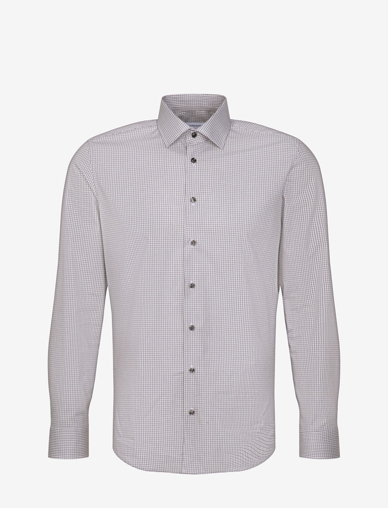 Seidensticker - CITYHEMDEN 1/1 ARM - grey - 0