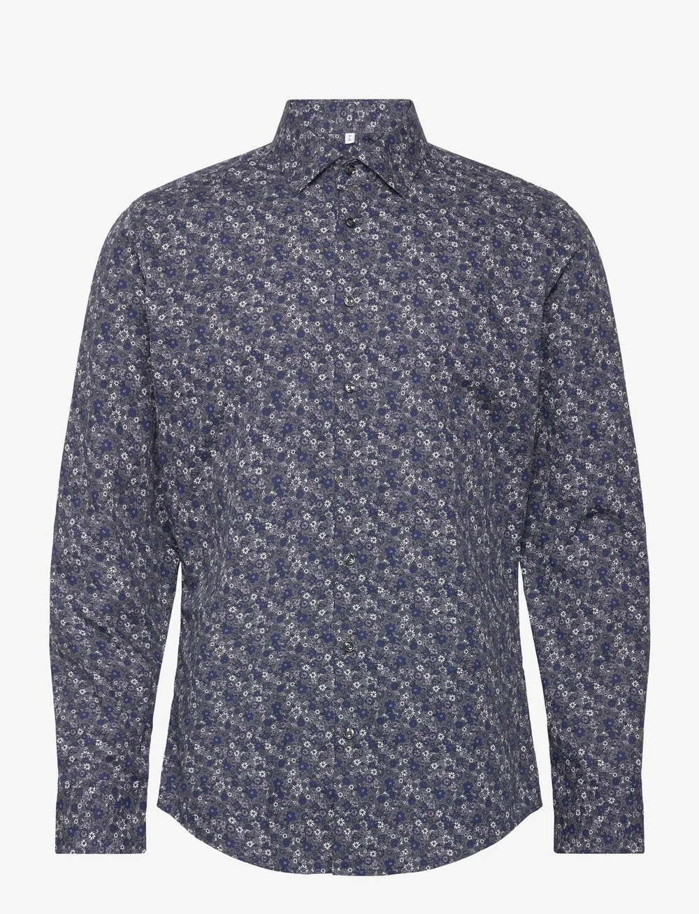 Seidensticker - Business Kent - mønstrede skjorter - grey - 0