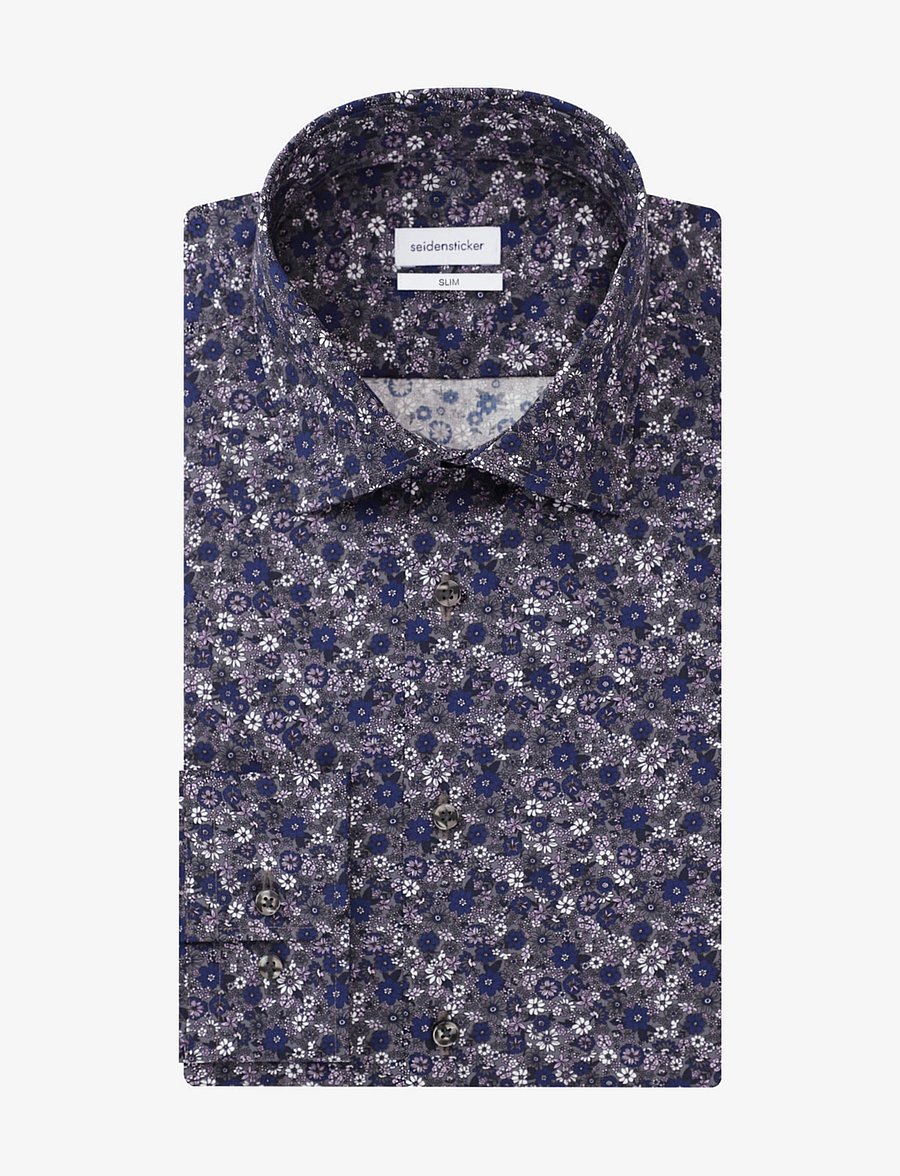 Seidensticker - Business shirt Slim - grey - 4