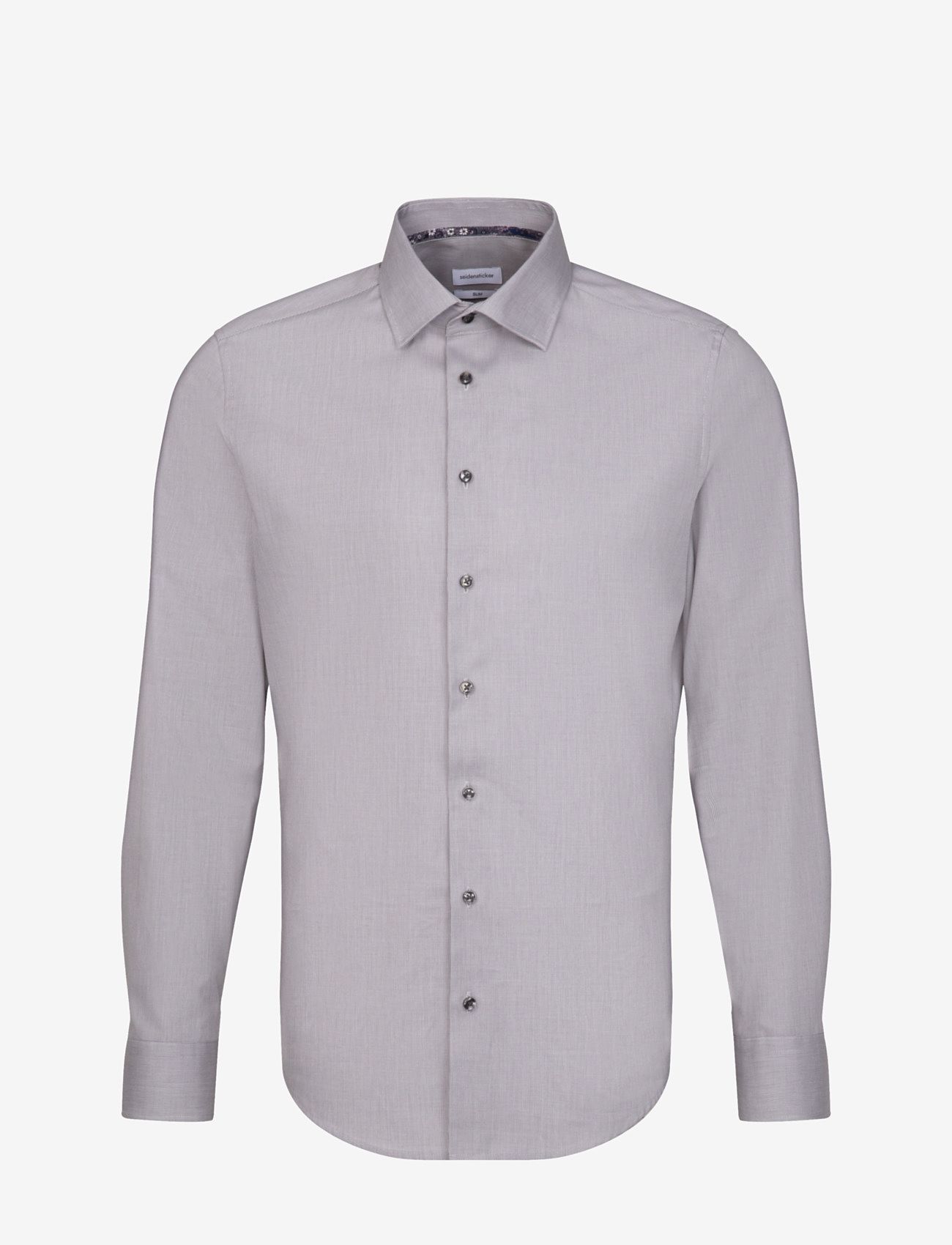 Seidensticker - CITYHEMDEN 1/1 ARM - grey - 0