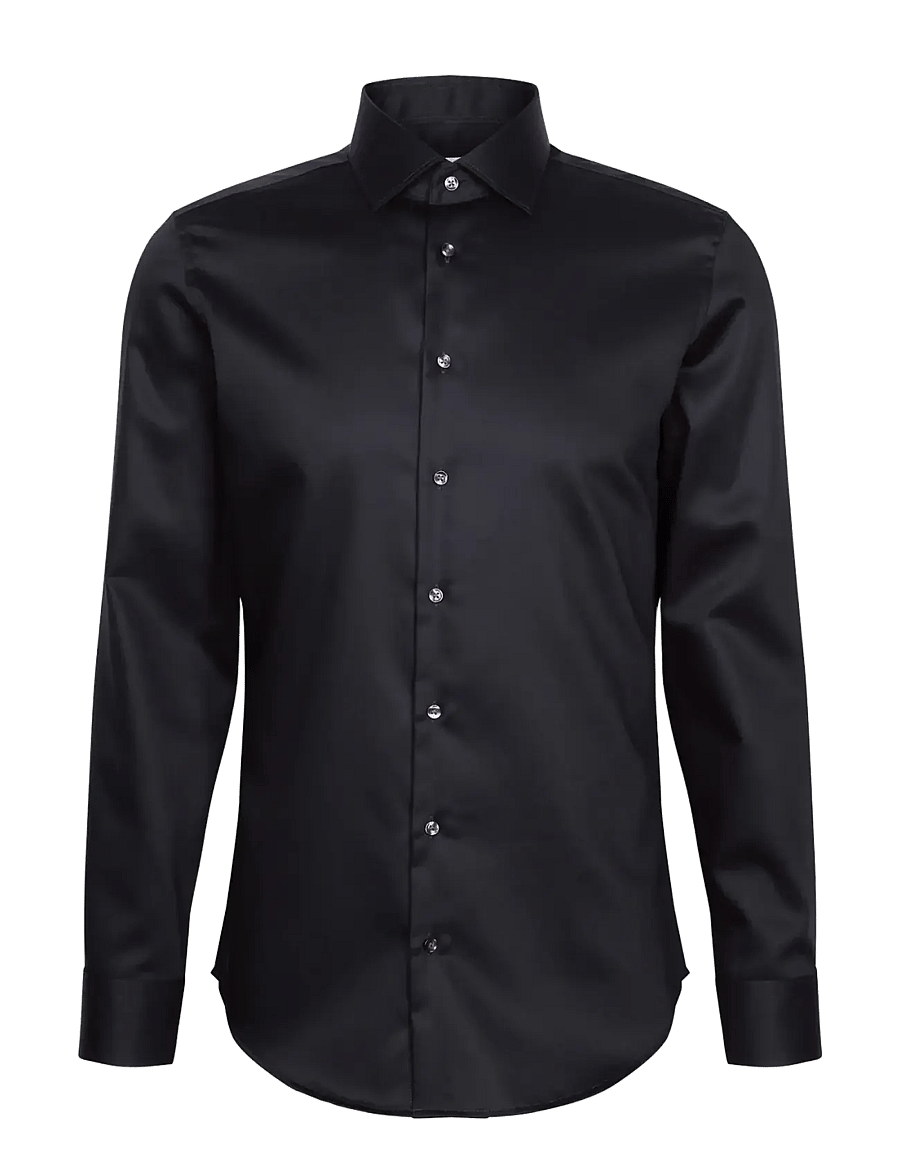 Seidensticker - Business shirt Slim - formelle hemden - black - 0