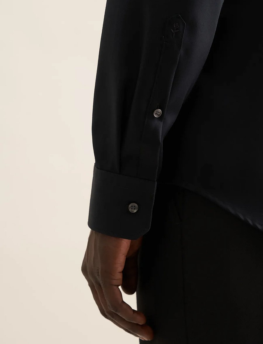 Seidensticker - Business shirt Slim - formelle hemden - black - 3