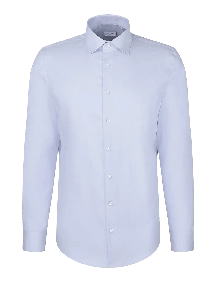 Seidensticker - Business shirt Slim - muodolliset kauluspaidat - mid blue - 1
