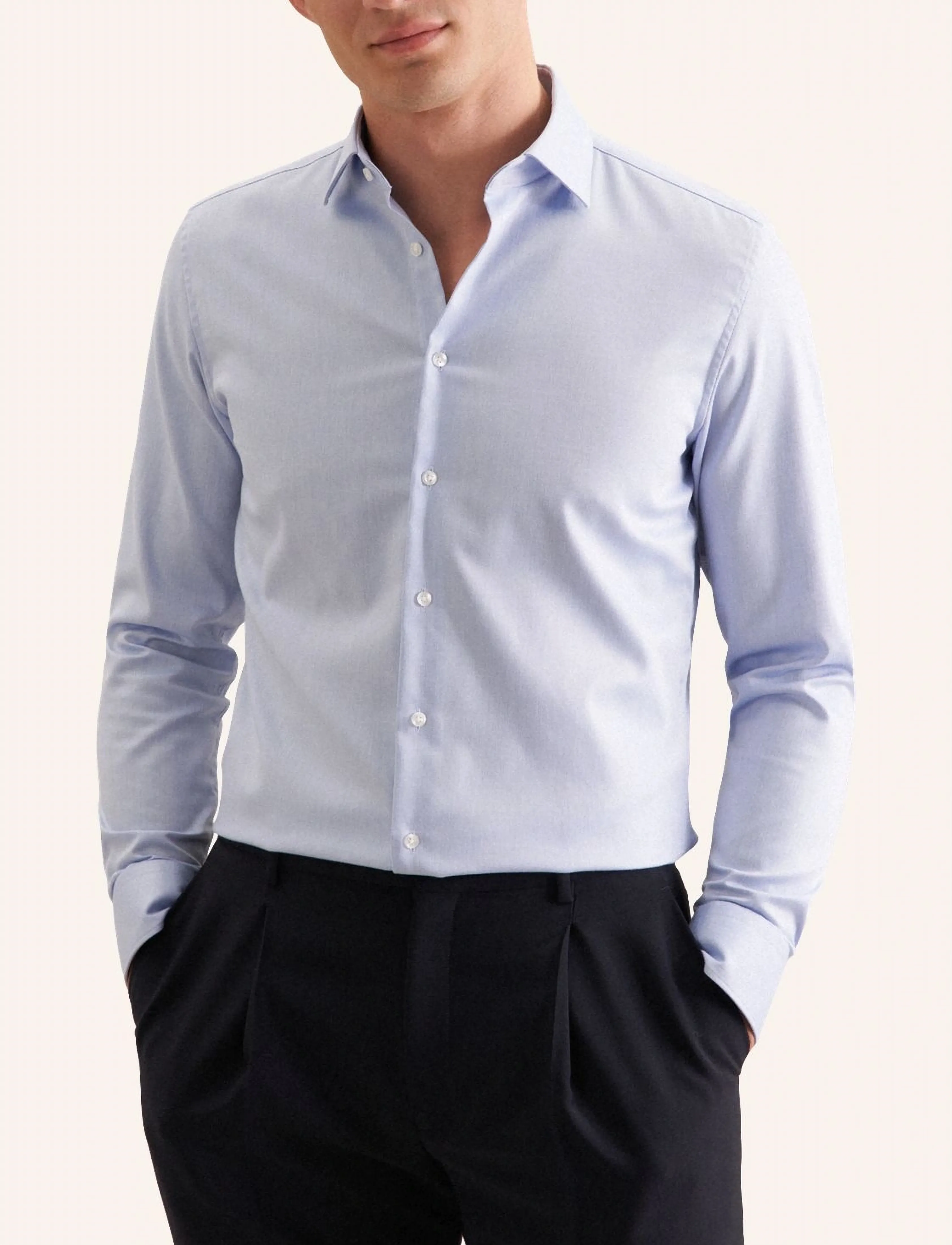 Seidensticker New Kent 98 Combi Cuff - Urlaubsfavoriten - MID BLUE / blue