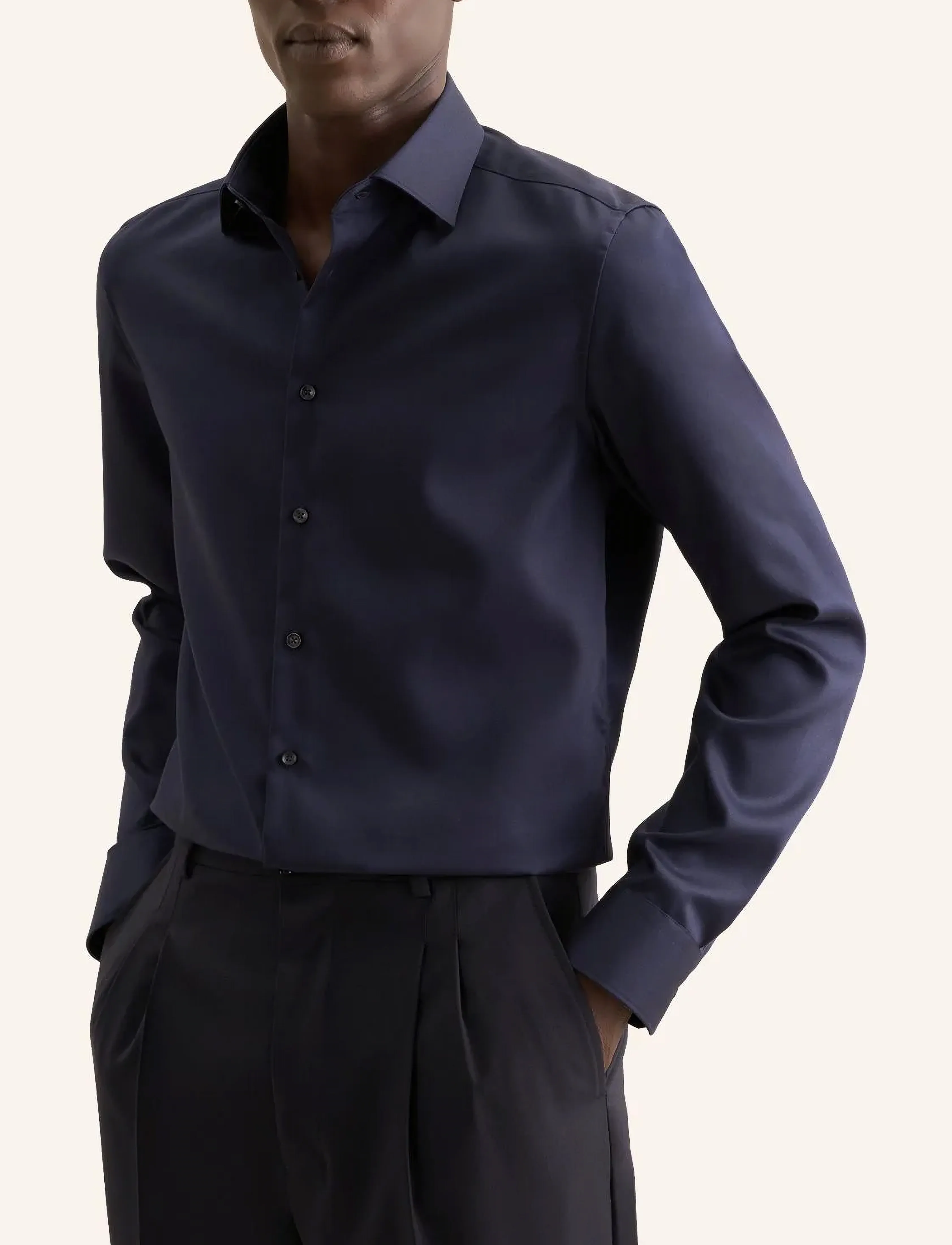 Seidensticker - Business shirt Slim - pidulikud särgid - navy - 5