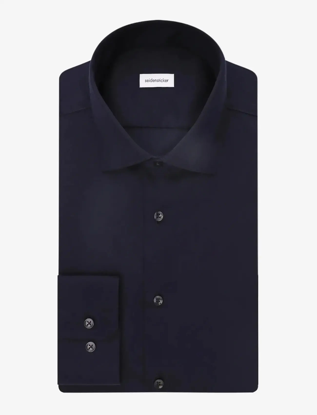 Seidensticker - New Kent 98 Combi Cuff - kostymskjortor - navy - 2