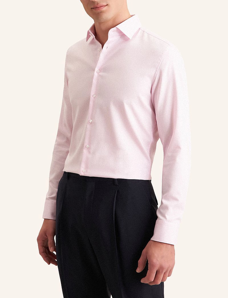 Seidensticker - New Kent 98 Combi Cuff - pidulikud särgid - rose - 0