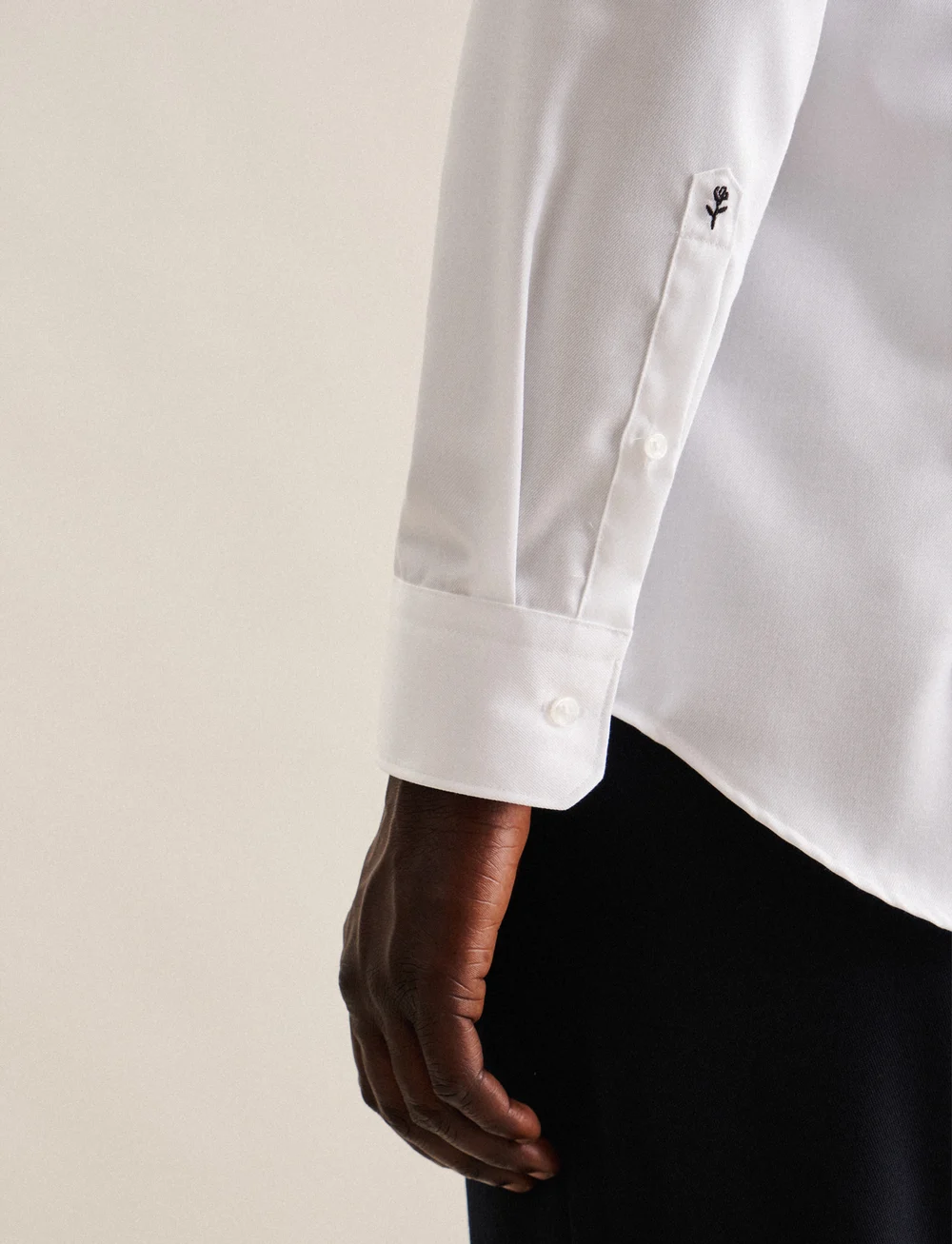 Seidensticker - New Kent 98 Combi Cuff - kostymskjortor - white - 3