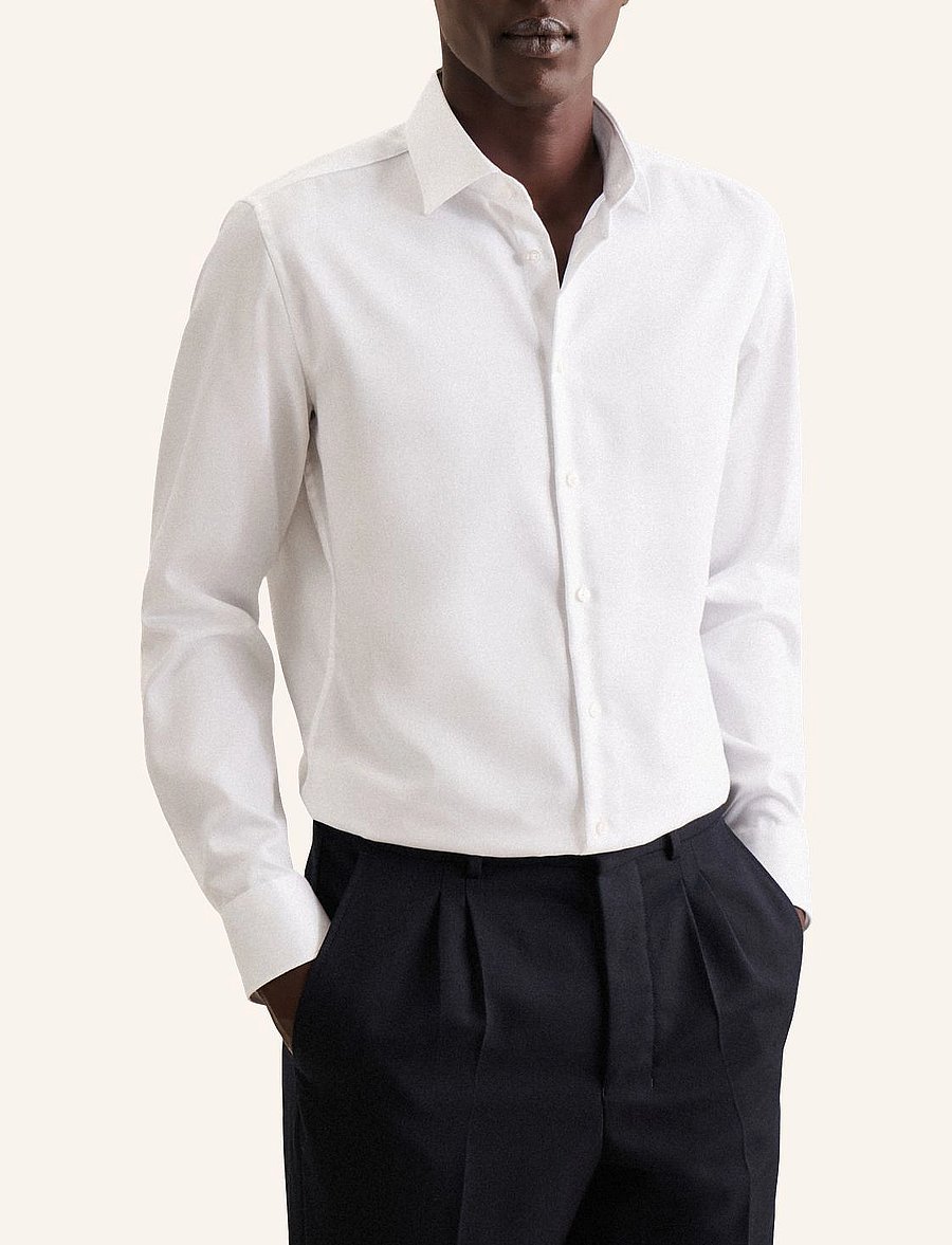 Seidensticker - Business shirt Slim - formelle hemden - white - 4