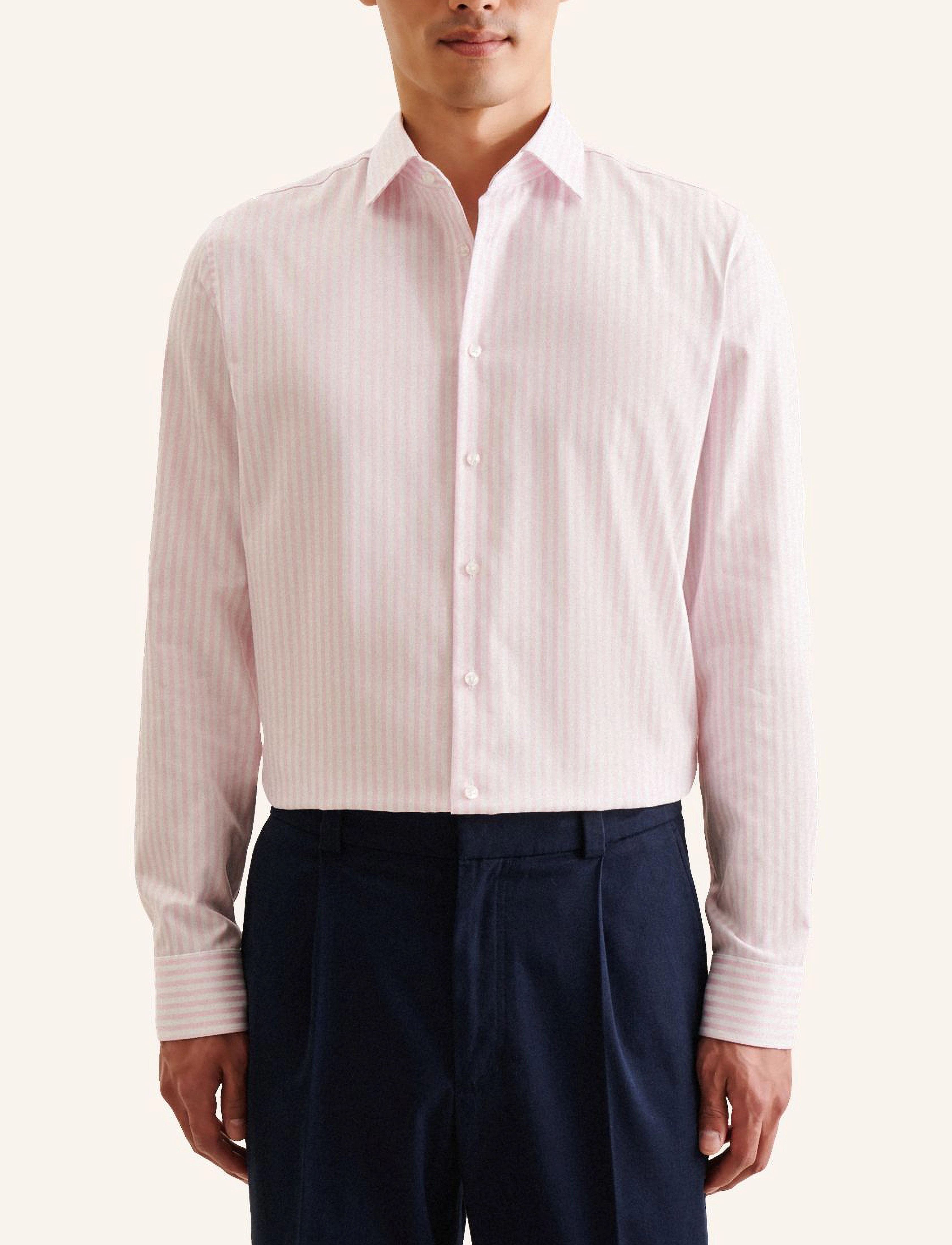 Seidensticker Business Shirt Slim, 43, Shirts, Rosa - Business, Männerswear