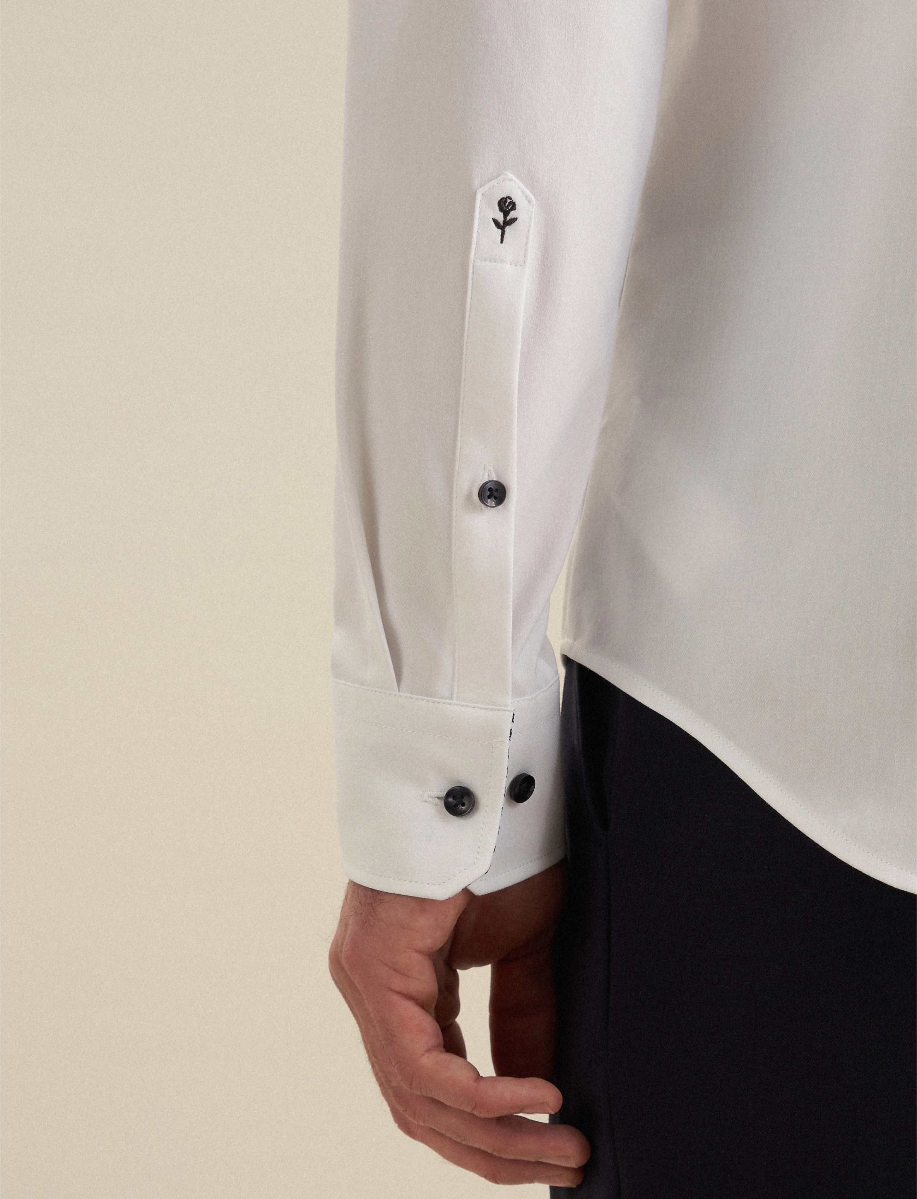 Seidensticker - Business Kent Patch5 - white - 3
